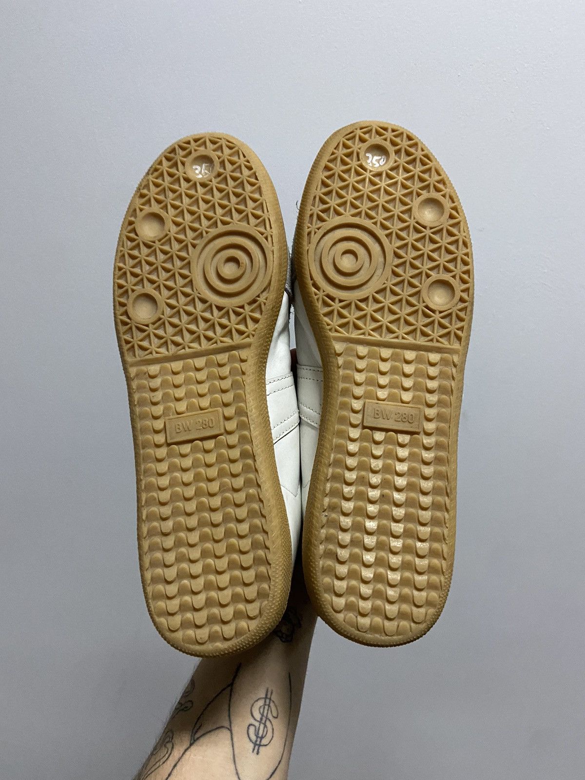 Vintage GAT BW 280 Sport Leather Trainers Vintage Shoes Sneakers Size US 10.5 / EU 43-44 - 8 Thumbnail