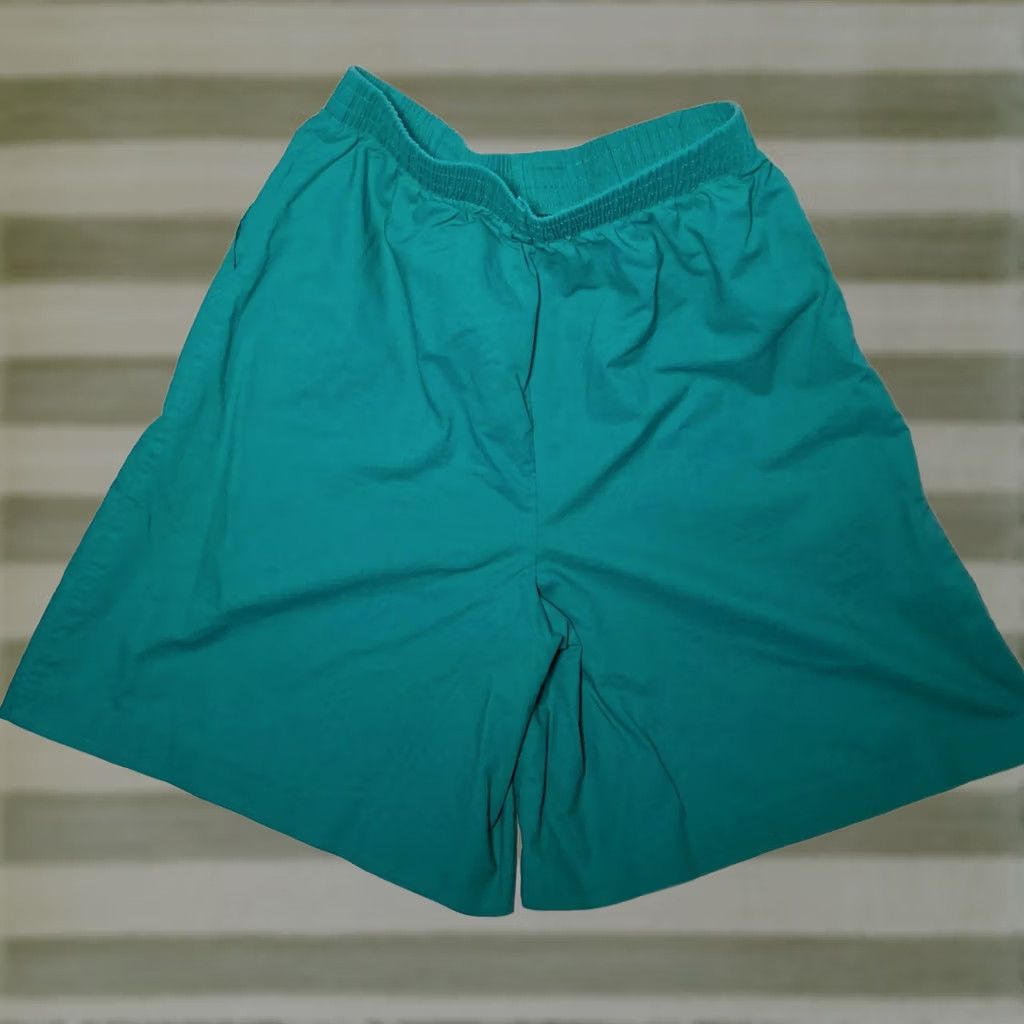 Vintage VINTAGE Cape Cod Sportswear Shorts Women 14 Mom Beach Elastic Turquoise USA Size 36" / US 14 / IT 50 - 1 Thumbnail