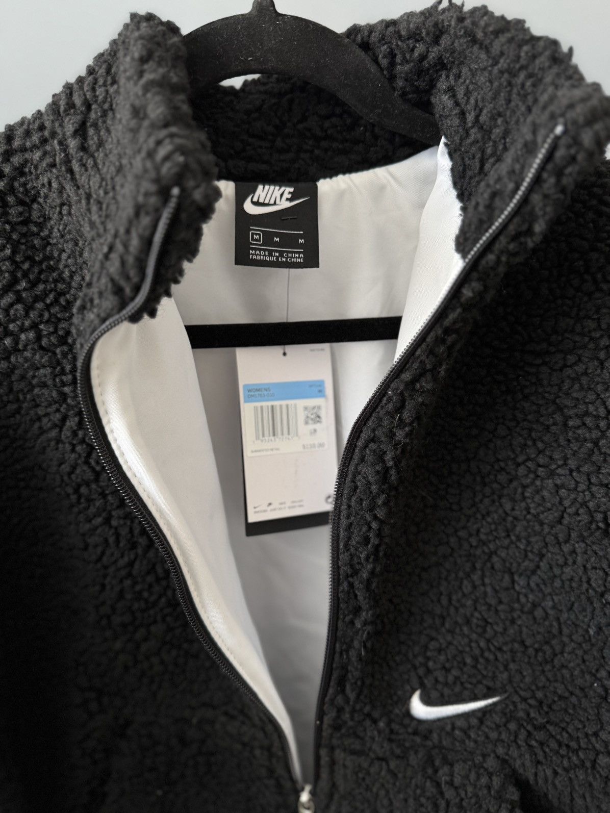 Nike Nike teddy crop jacket bog swoosh Size M / US 6-8 / IT 42-44 - 8 Thumbnail