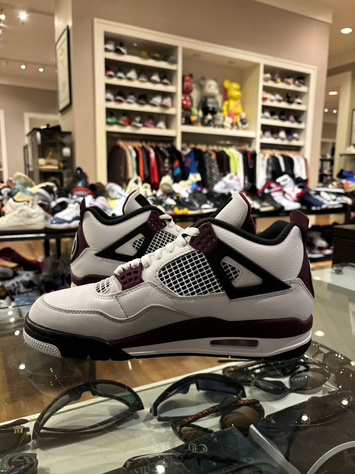 Jordan Brand Jordan 4 Retro PSG Paris Saint-Germain Size US 9.5 / EU 42-43 - 4 Thumbnail