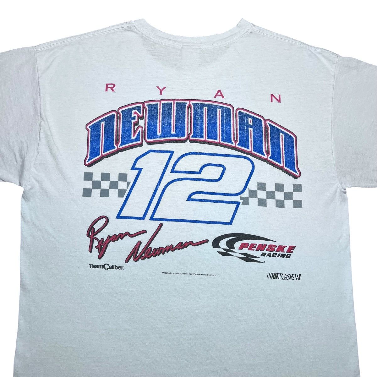 NASCAR Y2K Nascar Ryan Newman Dodge Mobil Double Sided Graphic Tee Size US XL / EU 56 / 4 - 15 Thumbnail