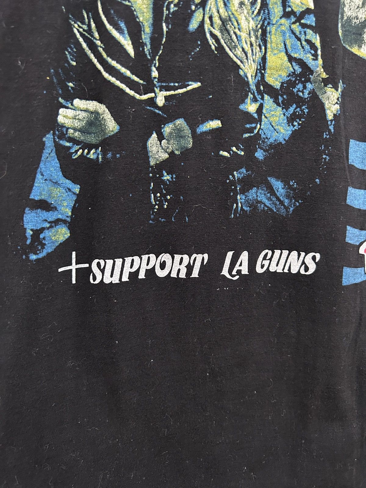 Band Tees 90s Vintage Skid Row 1991 +La Guns Slave To The Grind Tee Size US L / EU 52-54 / 3 - 5 Thumbnail