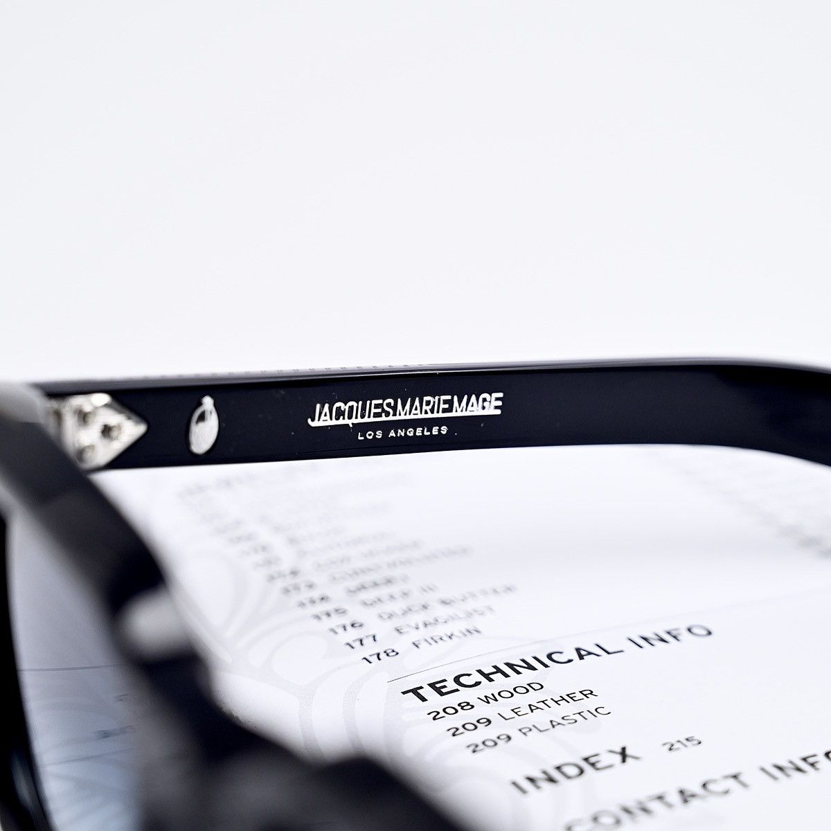 Jacques Marie Mage JACQUES MARIE MAGE VENDOME EPOXY PRUISSE SUNGLASSES Size ONE SIZE - 5 Thumbnail