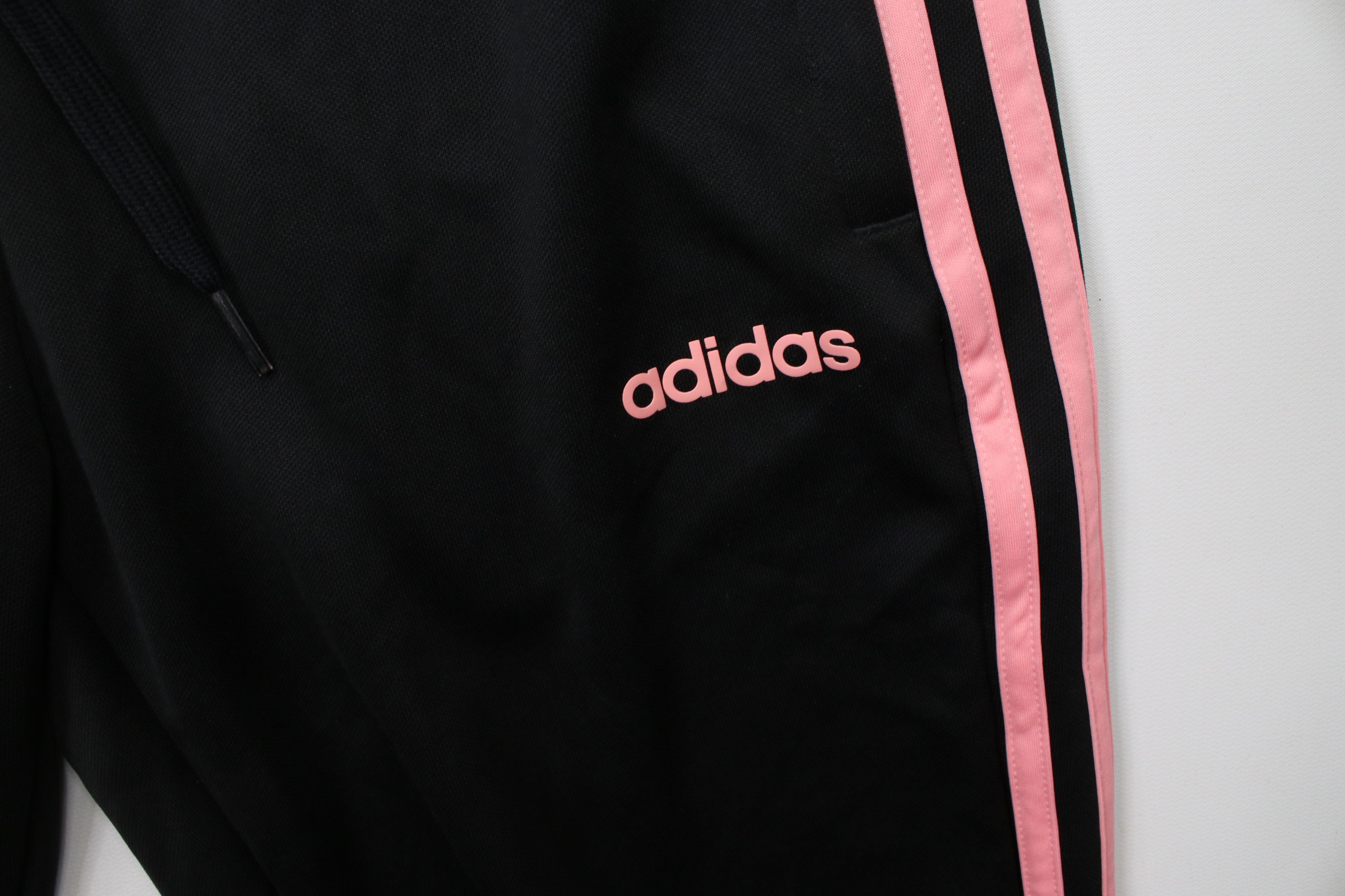 Adidas × Vintage New Adidas Striped Tapered Leg Soccer Warm Up Sweatpants Size 28" / US 6 / IT 42 - 6 Thumbnail