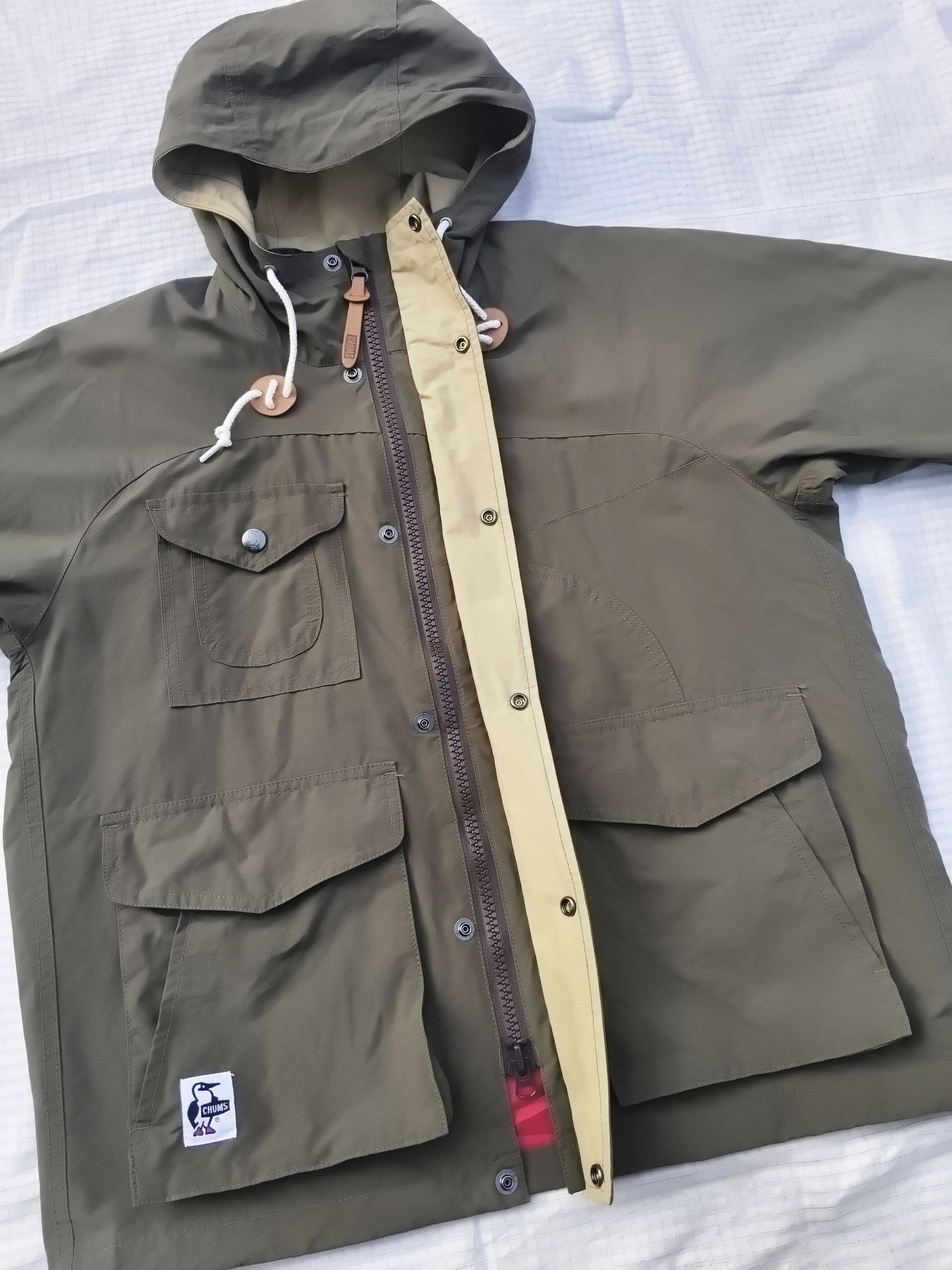 Chums (J943) Chums Women Green Camping 60/40 Parka Sz M Size M / US 6-8 / IT 42-44 - 14 Thumbnail