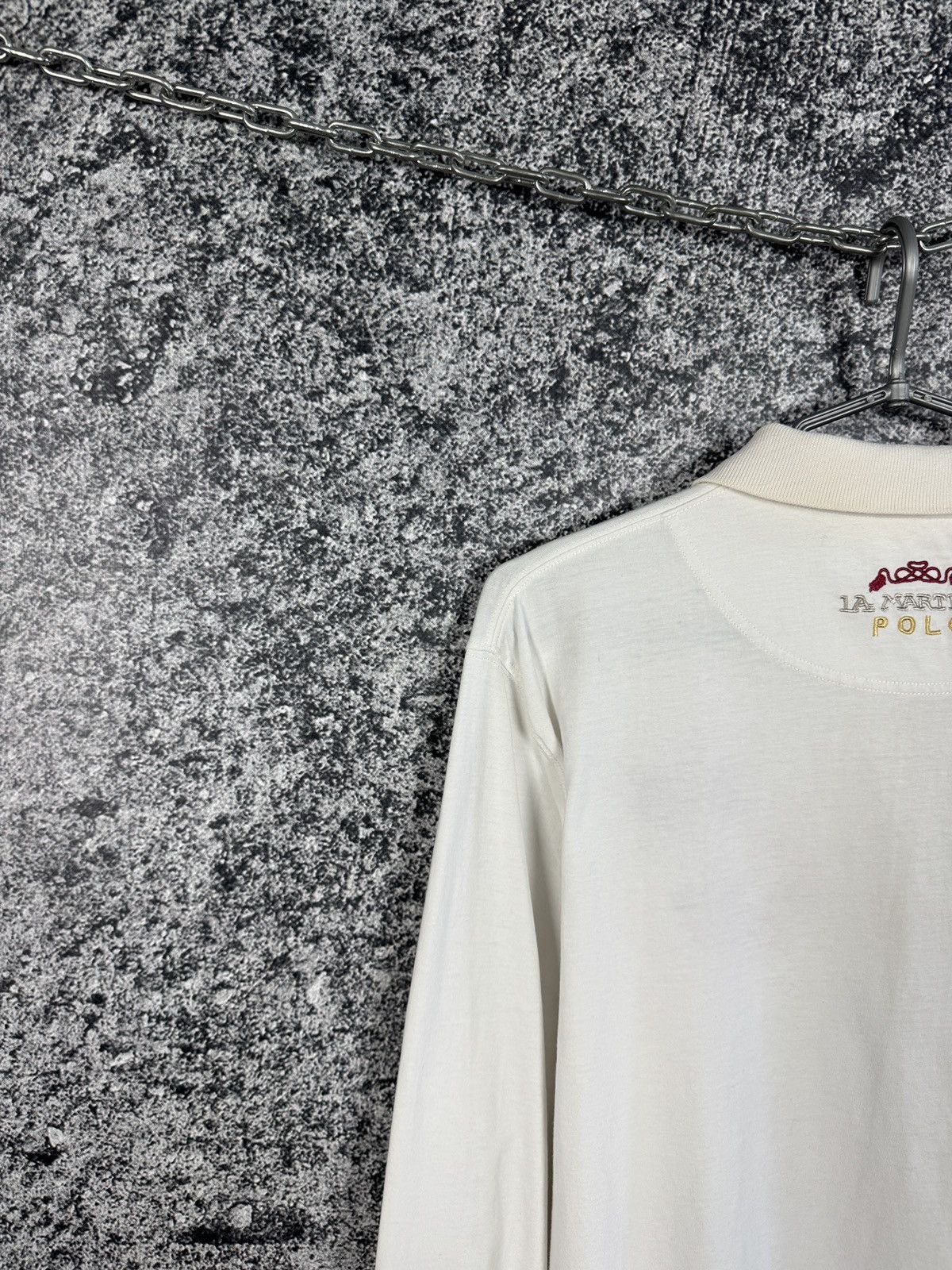 La Martina Vintage La Martina Long Sleeve Polo Shirt Crest Logo Size L Size US L / EU 52-54 / 3 - 14 Thumbnail