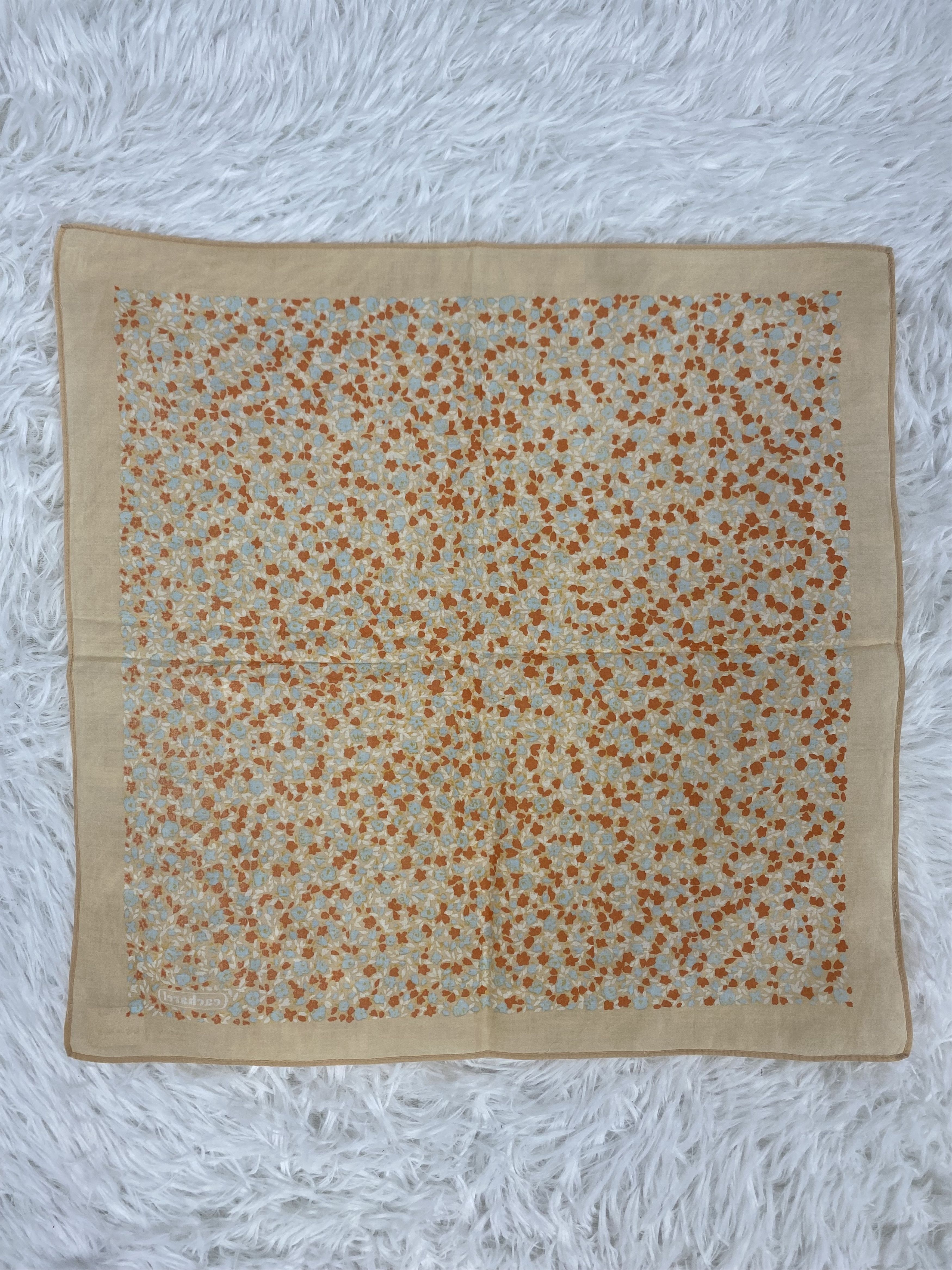 Designer × Vintage Vintage Cacharel Handkerchief Neckerchief PH0948 Size ONE SIZE - 4 Thumbnail