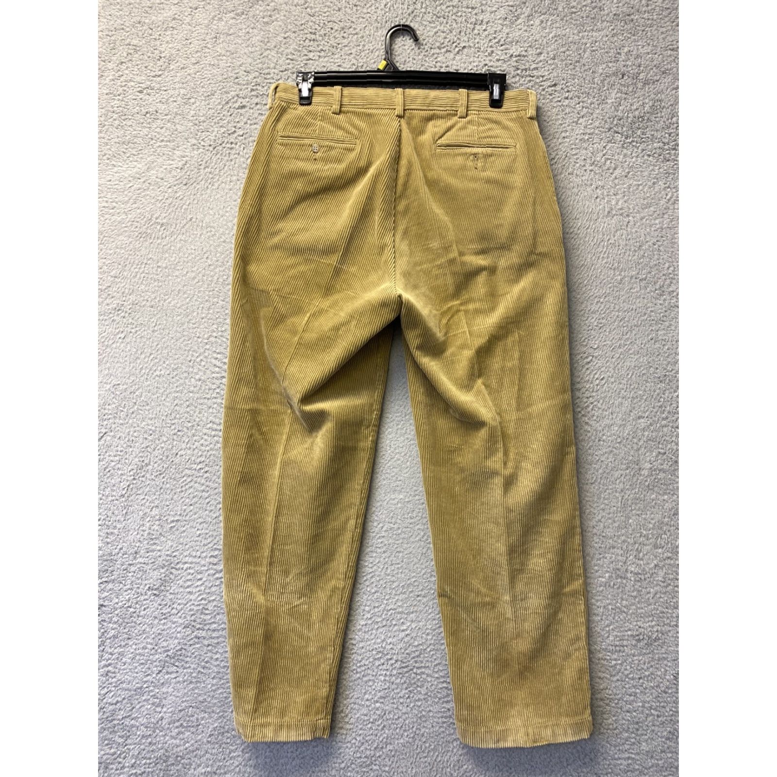 Ralph Lauren LAUREN RALPH LAUREN Corduroy Pants Casual Mens Chino 35x30 Brown Solid Regular Fit Size US 35 - 6 Thumbnail