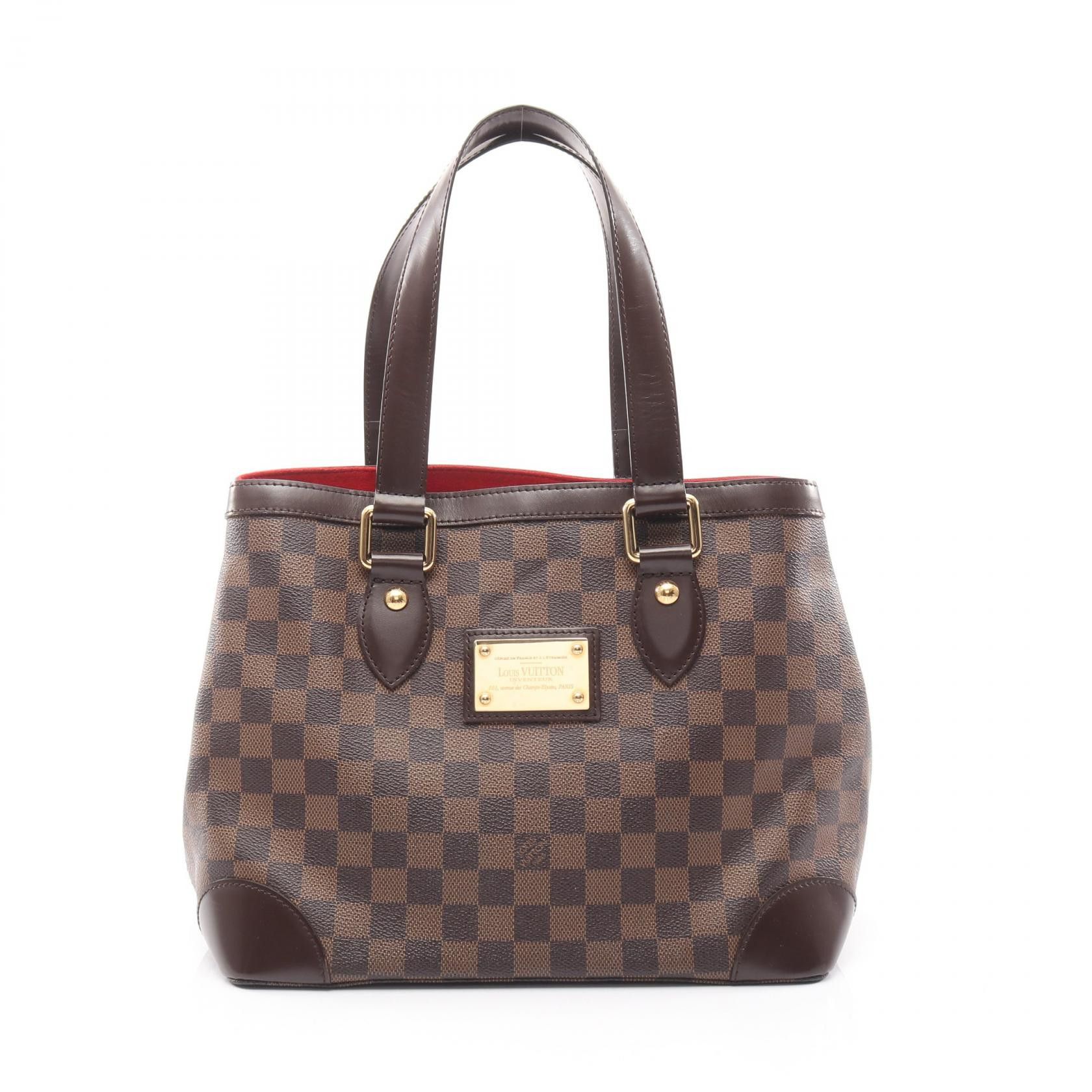 Louis Vuitton Louis Vuitton Louis Vuitton Hampstead Damier Tote Bag Textile Tote Bag N51205 DUTY FREE for USA Size ONE SIZE - 1 Thumbnail