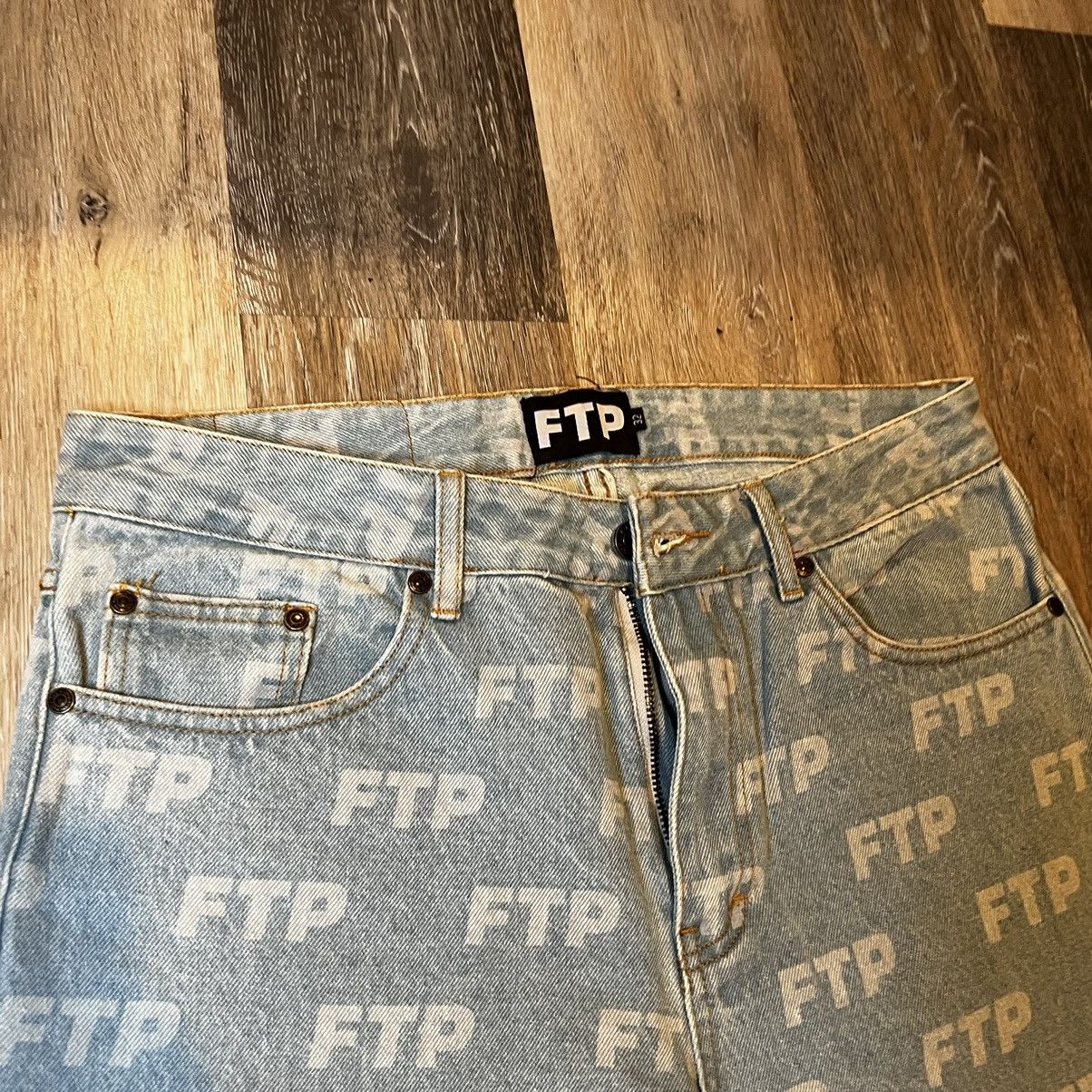 Fuck The Population Fuck The Population Allover Denim pant Jeans Size US 32 / EU 48 - 14 Thumbnail