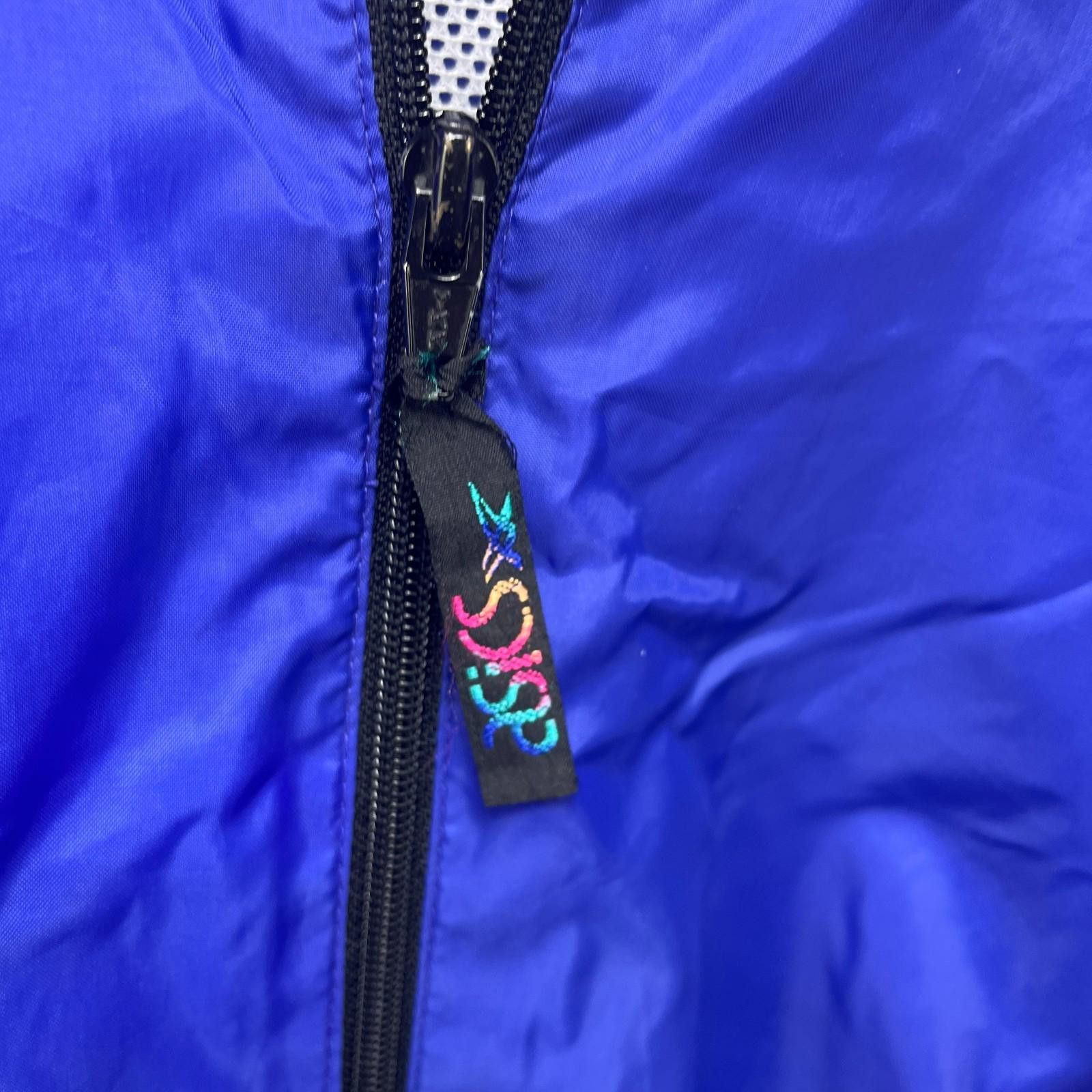 Asics Vintage 90s Asics Windbreaker Jacket Large XL Japan Size US L / EU 52-54 / 3 - 10 Thumbnail