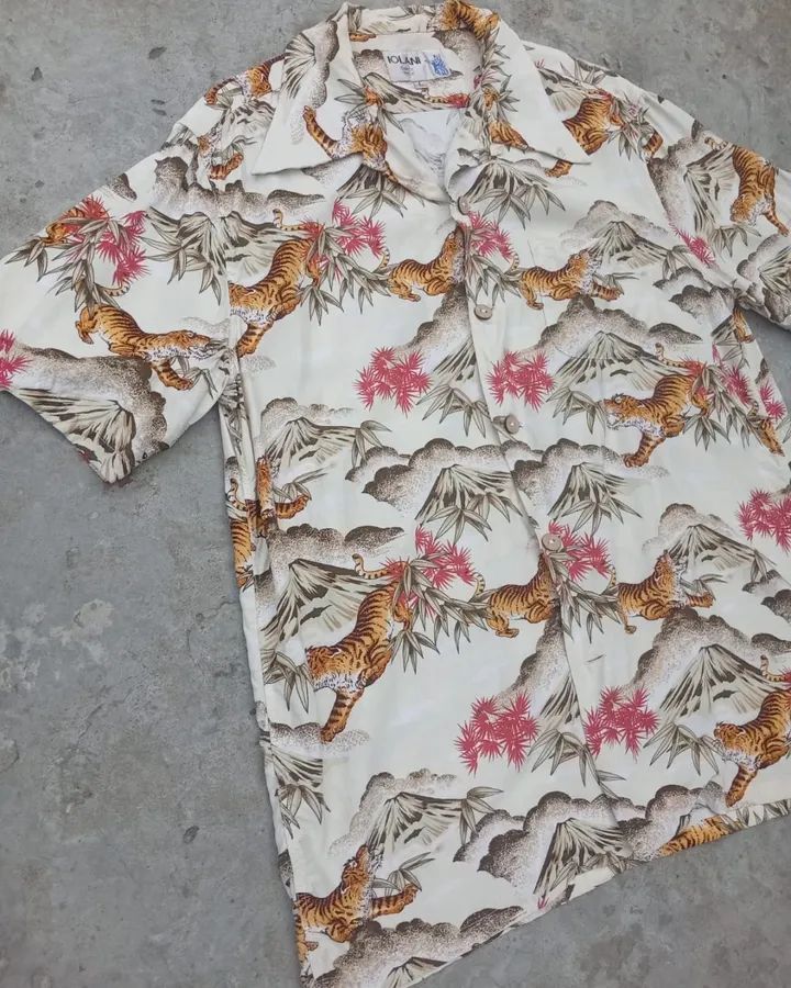 Japanese Brand Hawaiian shirt iolani Size US M / EU 48-50 / 2 - 4 Thumbnail