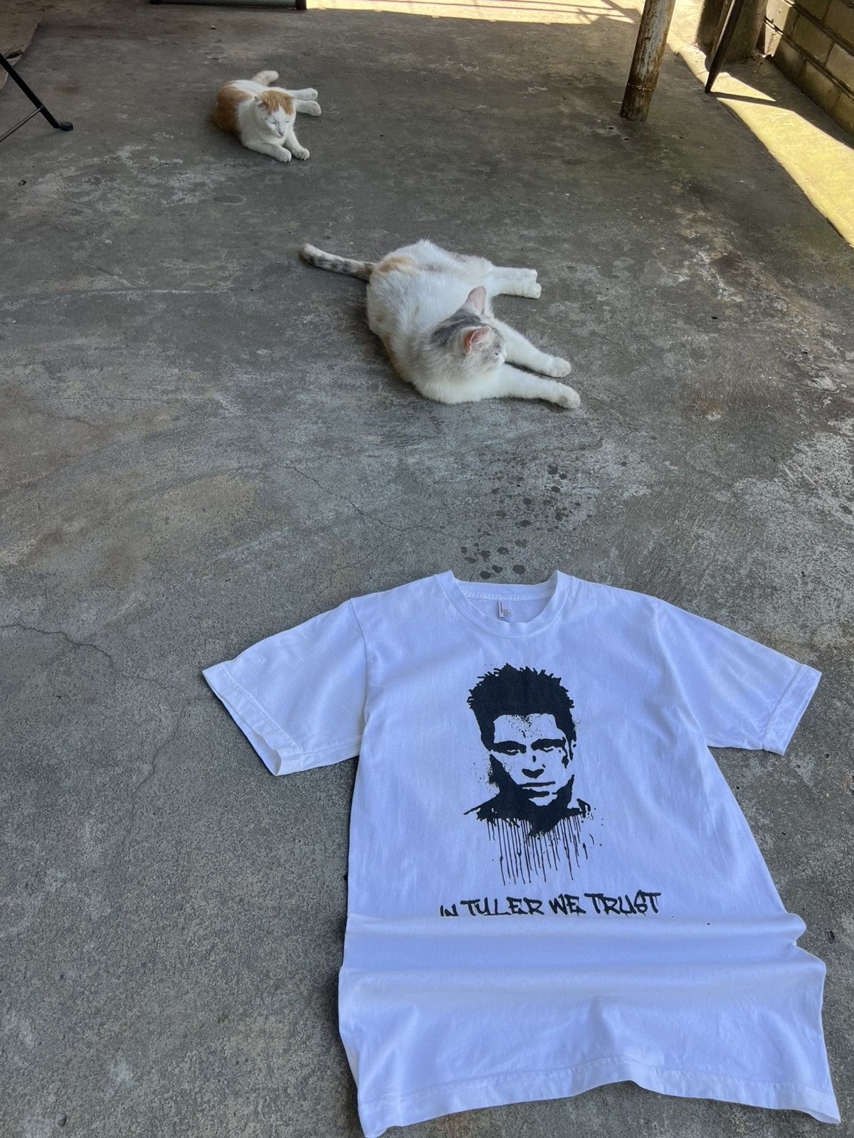 Joy Divizn Vintage Fight Club T-shirt Tyler Durden Brad Pitt mischief Size US S / EU 44-46 / 1 - 7 Thumbnail