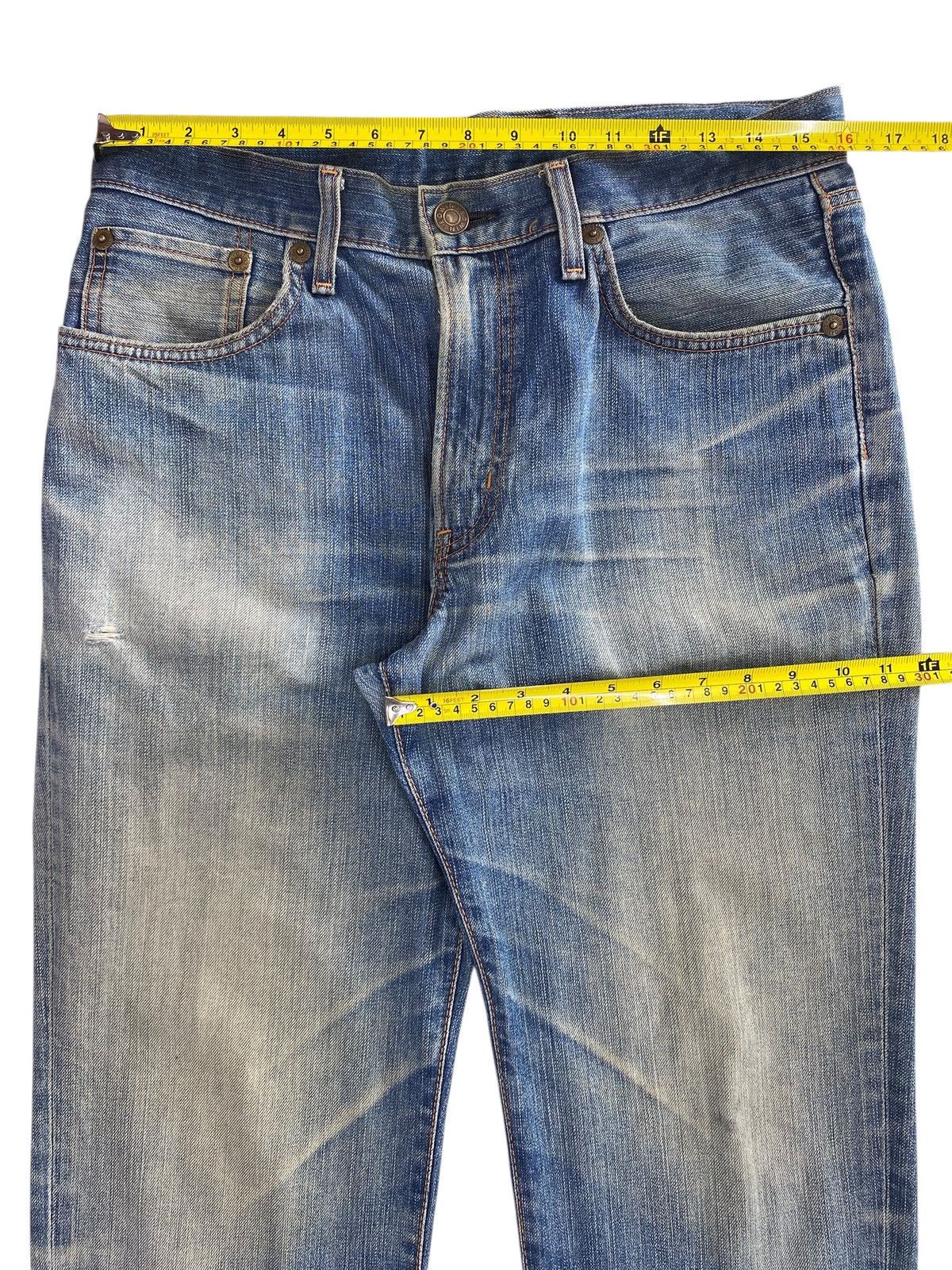 Edwin Edwin Whiskers Faded Wash Style Light Jeans Size US 32 / EU 48 - 5 Thumbnail