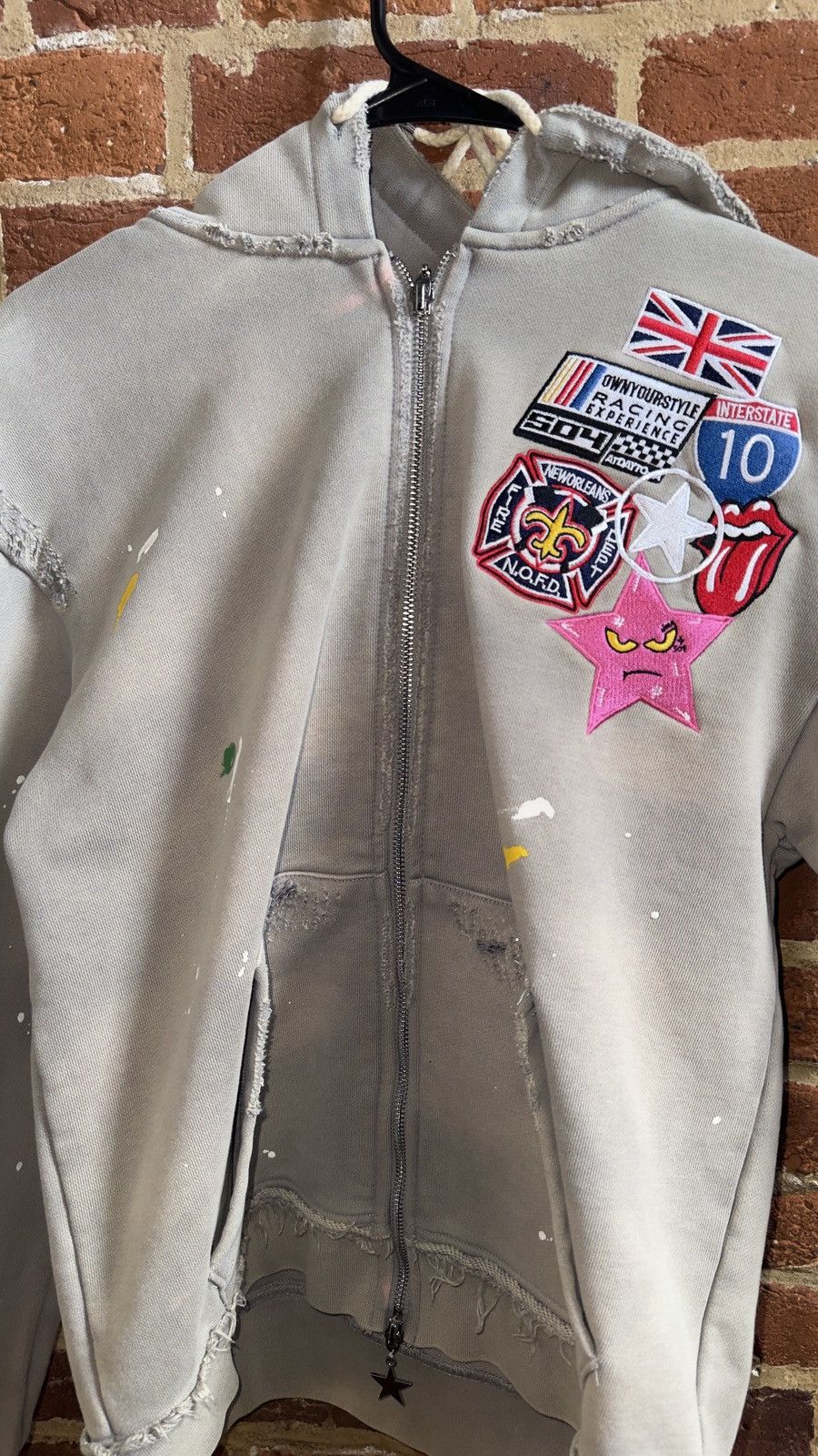 Other OYS PATCHWORK HOODIE Size US S / EU 44-46 / 1 - 8 Thumbnail