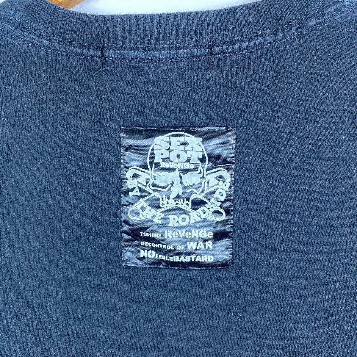 Japanese Brand Vintage SEX POT REVENGE Desperado Lunatic Minuteman Tee Size US M / EU 48-50 / 2 - 5 Thumbnail