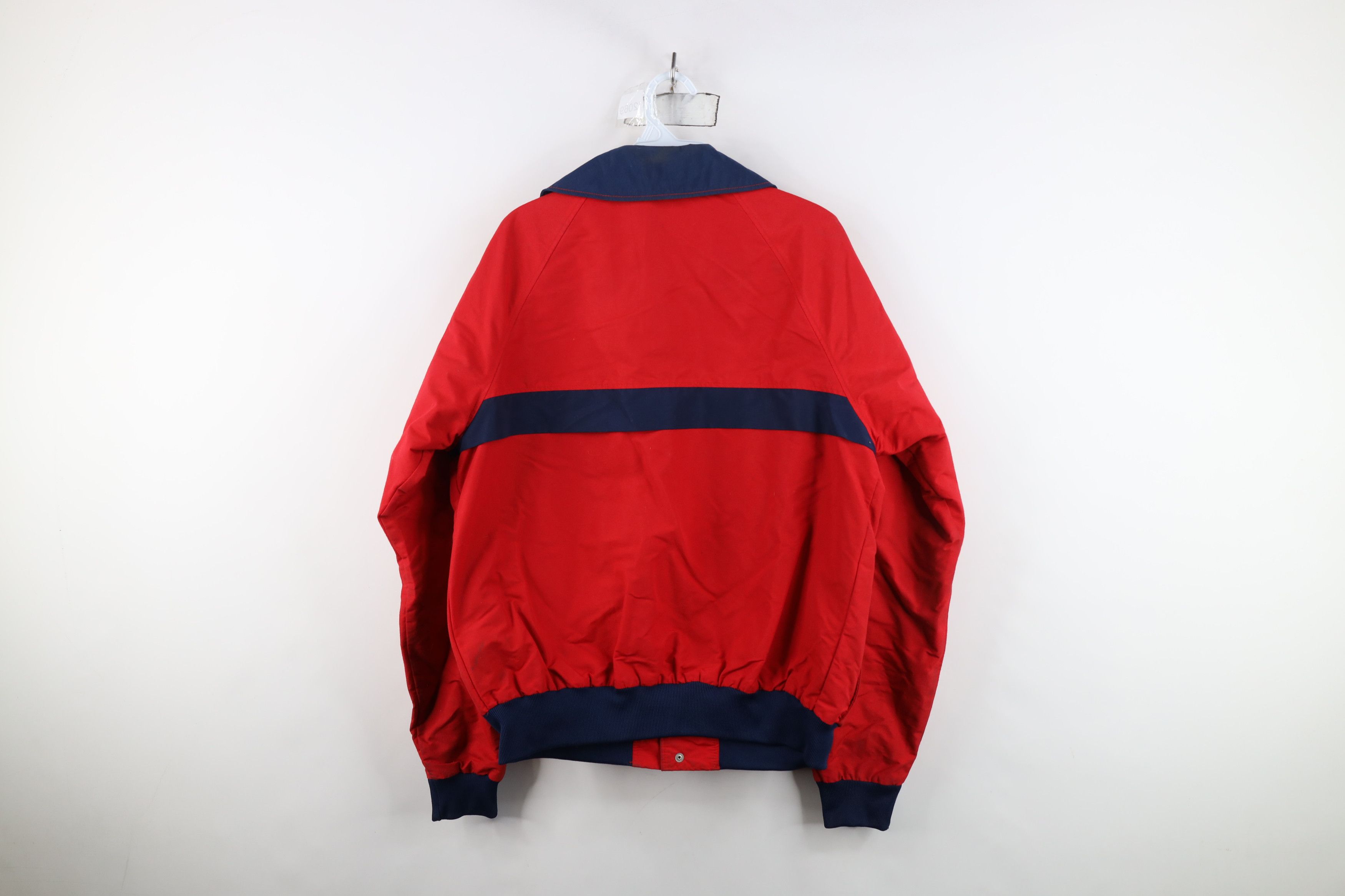 Vintage Vintage 90s Streetwear Waterproof Sailing Bomber Jacket USA Size US L / EU 52-54 / 3 - 13 Thumbnail