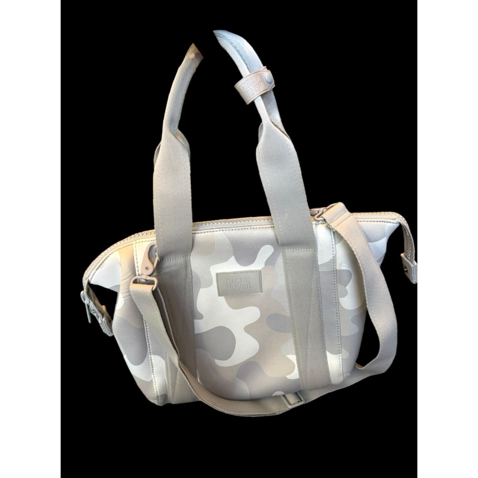 Dagne Dover Dagne Dover Carryall Bag Duffle Neoprene Camo Pink Medium Women Women's Size ONE SIZE - 5 Thumbnail