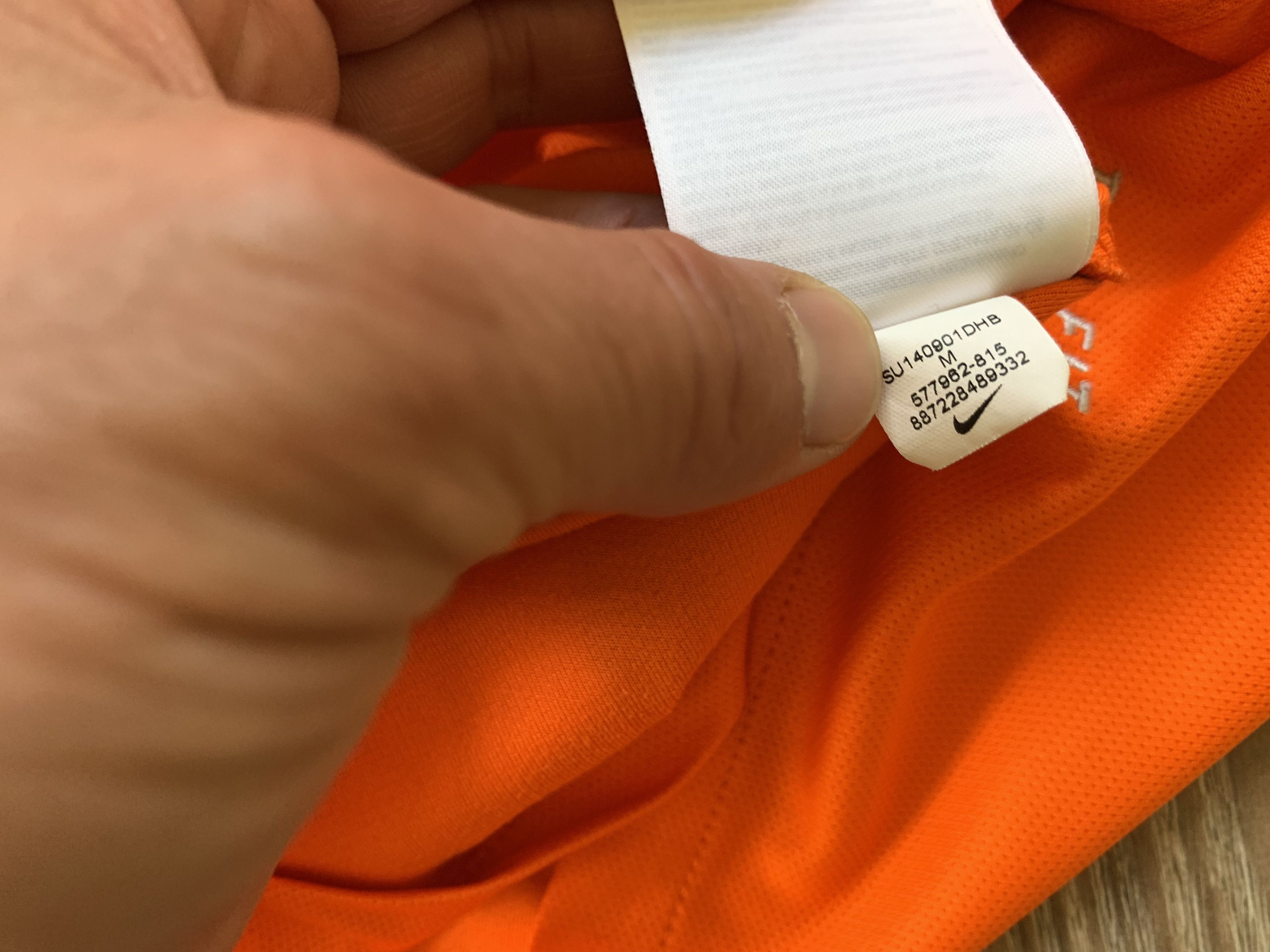 Nike Nike Netherlands Home Shirt 2014-2015 Size US M / EU 48-50 / 2 - 9 Thumbnail