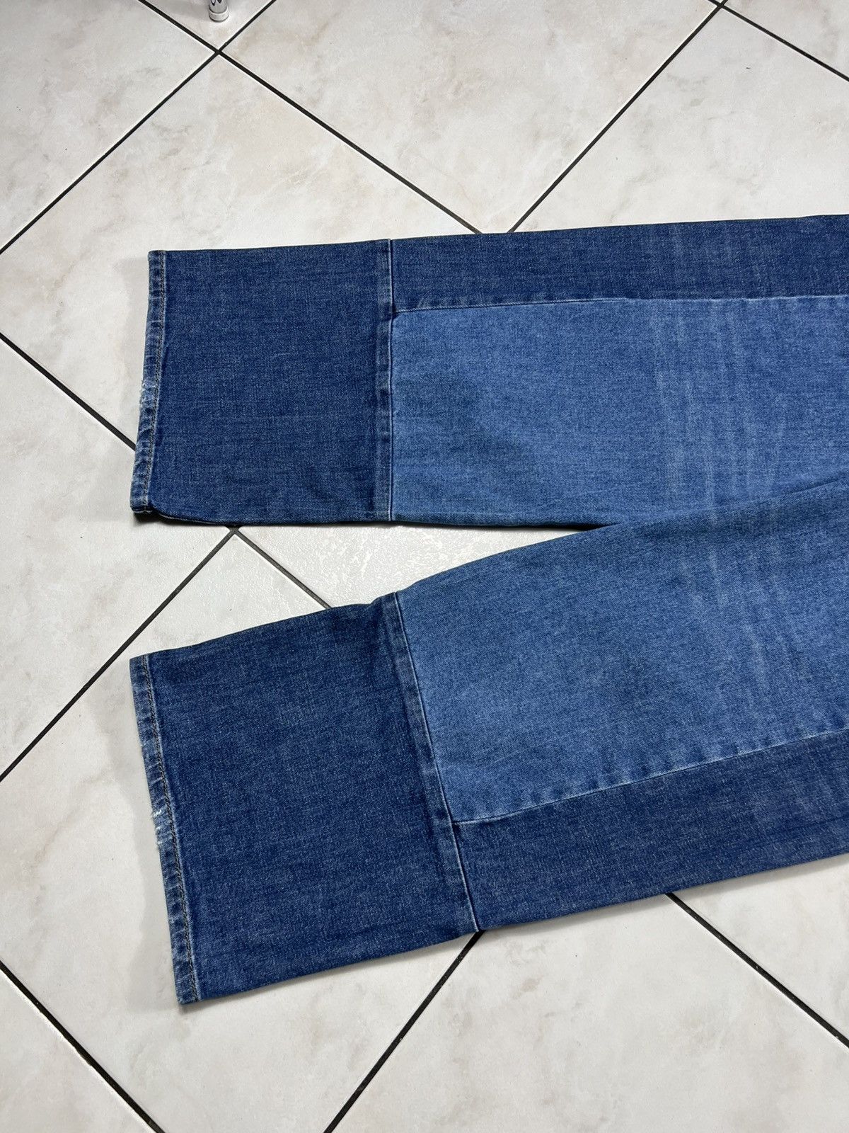 Diesel Diesel Widee-x baggy denim jeans pants wide patchwork washed Size 30" / US 8 / IT 44 - 13 Thumbnail