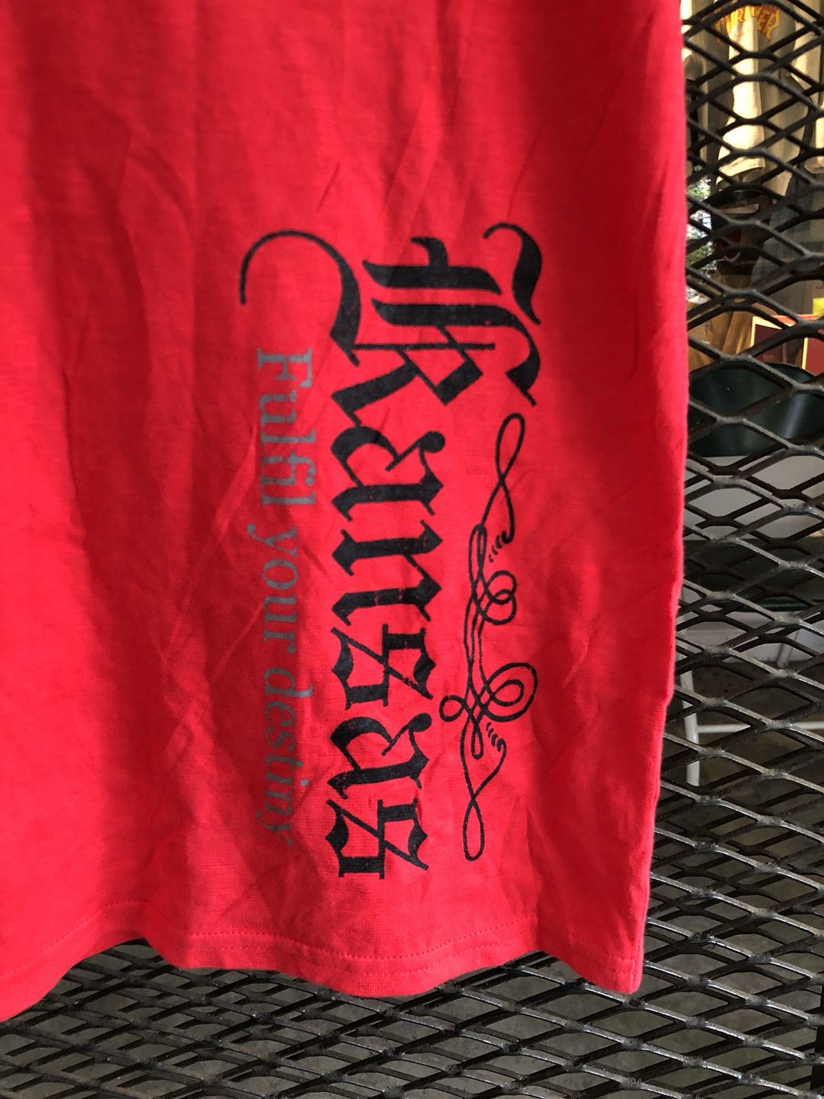 If Six Was Nine × Japanese Brand × Le Grande Bleu (L.G.B.) JAPANESE DIRTY WOLF WING NATIVE AMERICAN TANKTOP Size US M / EU 48-50 / 2 - 5 Thumbnail