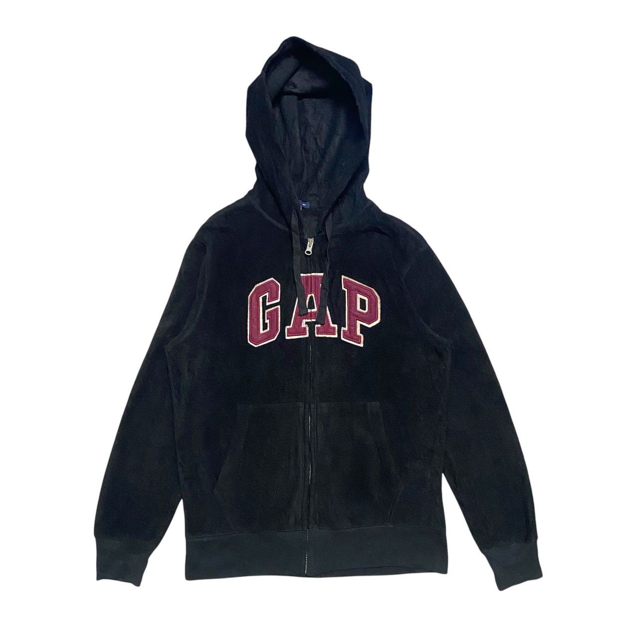 Gap Vintage Gap Big Logo Fleece Hoodie Size US S / EU 44-46 / 1 - 1 Thumbnail