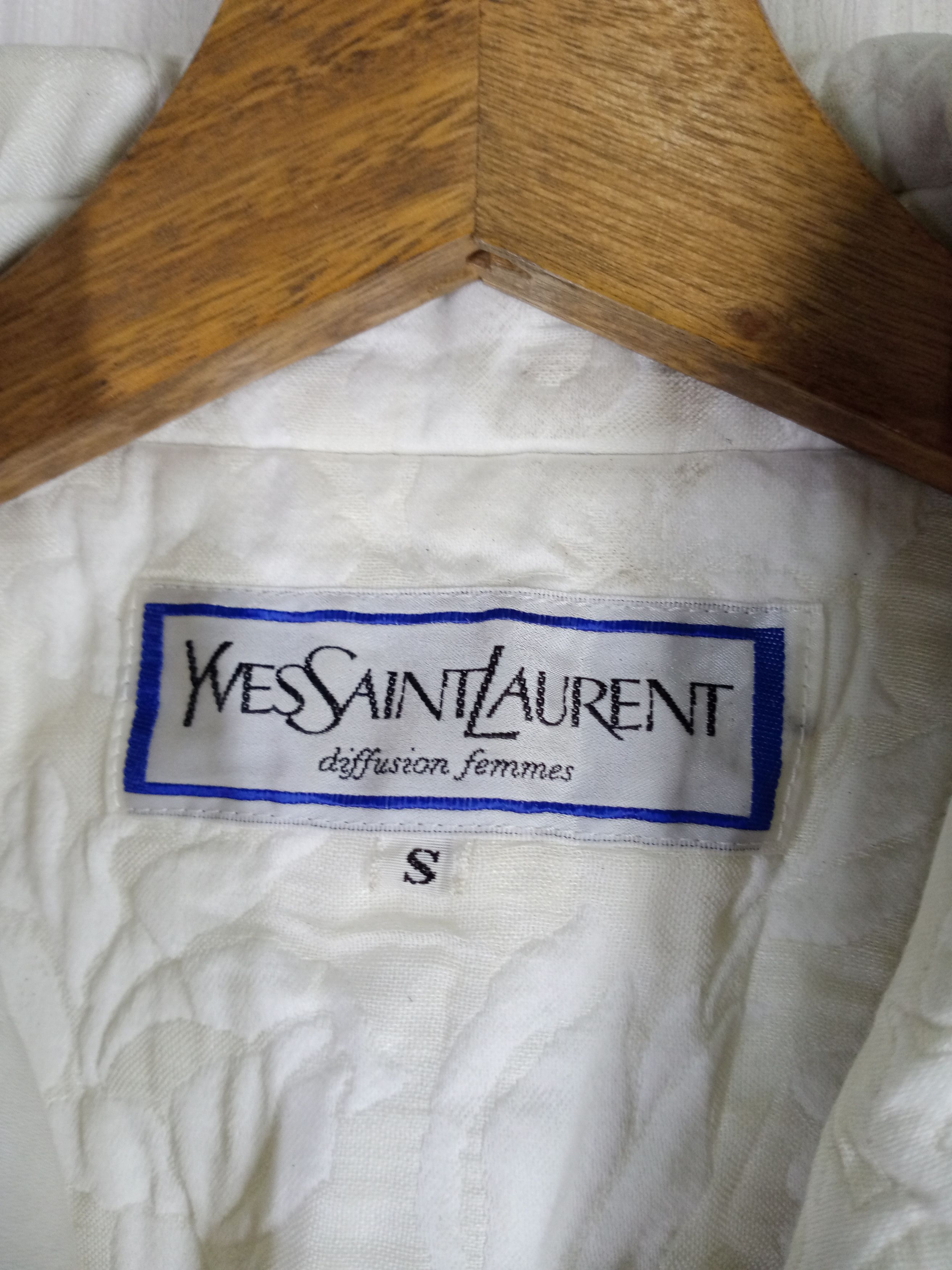 Yves Saint Laurent Vintage Yves Saint Laurent Diffusion Femmes Blazer Size S / US 4 / IT 40 - 5 Thumbnail