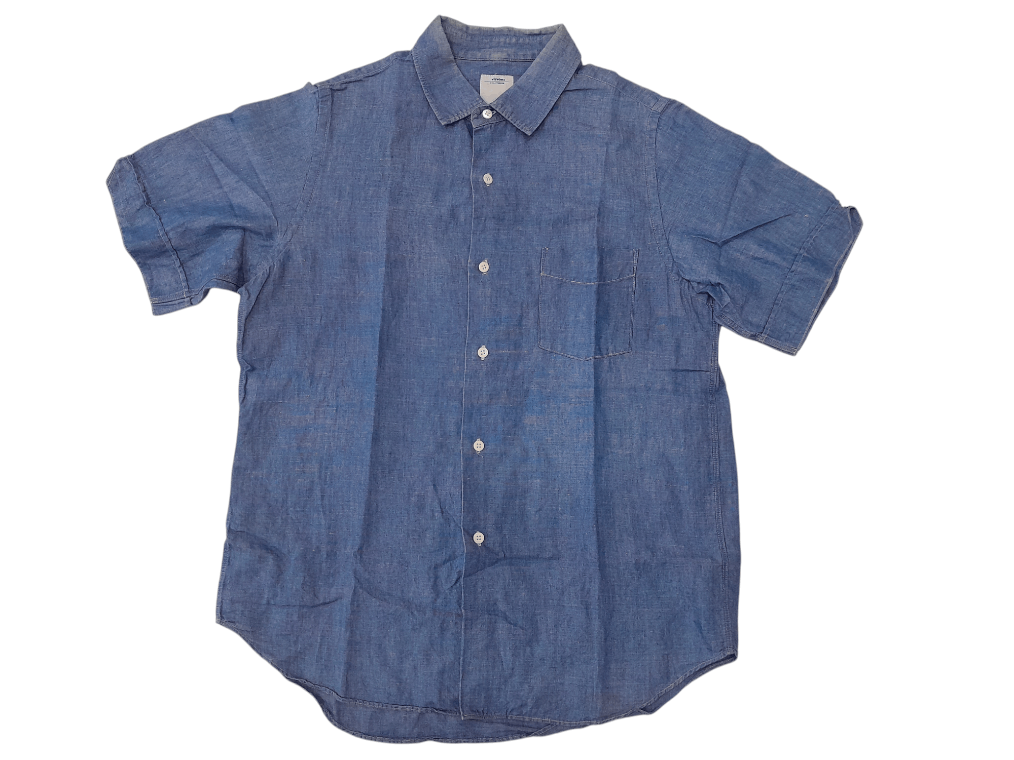 Visvim Visvim Hiroki Nakamura Japan Selvedge Chambray (F418) Size US M / EU 48-50 / 2 - 2 Thumbnail
