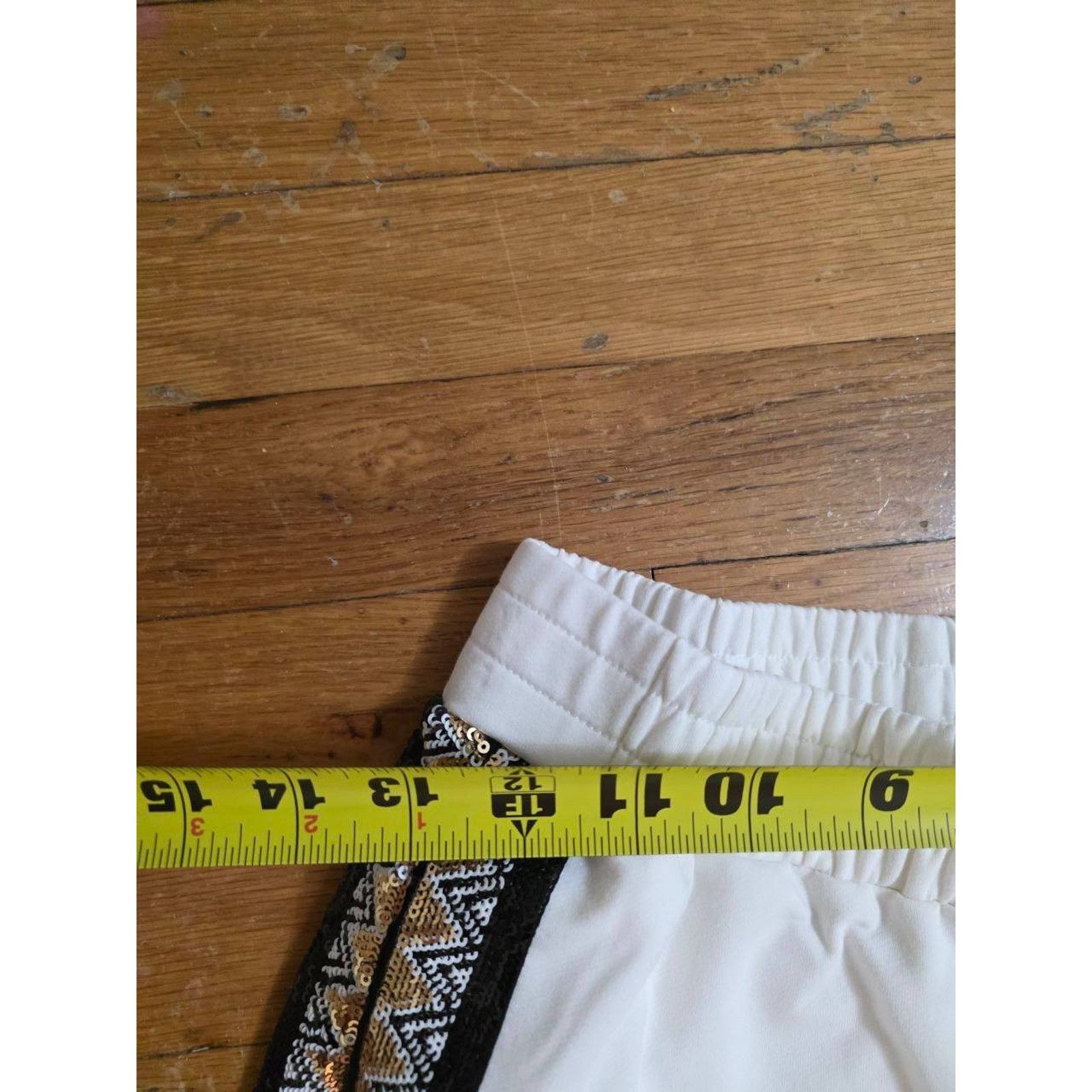 KOBI HALPERIN Kobi Halperin Pants sequin White Size Small A001058 Size 25" / US 0 / IT 36 - 6 Thumbnail