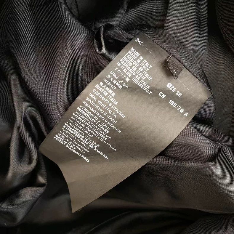 Prada Prada Black bow belt double-breasted windbreaker Size XS / US 0-2 / IT 36-38 - 4 Thumbnail