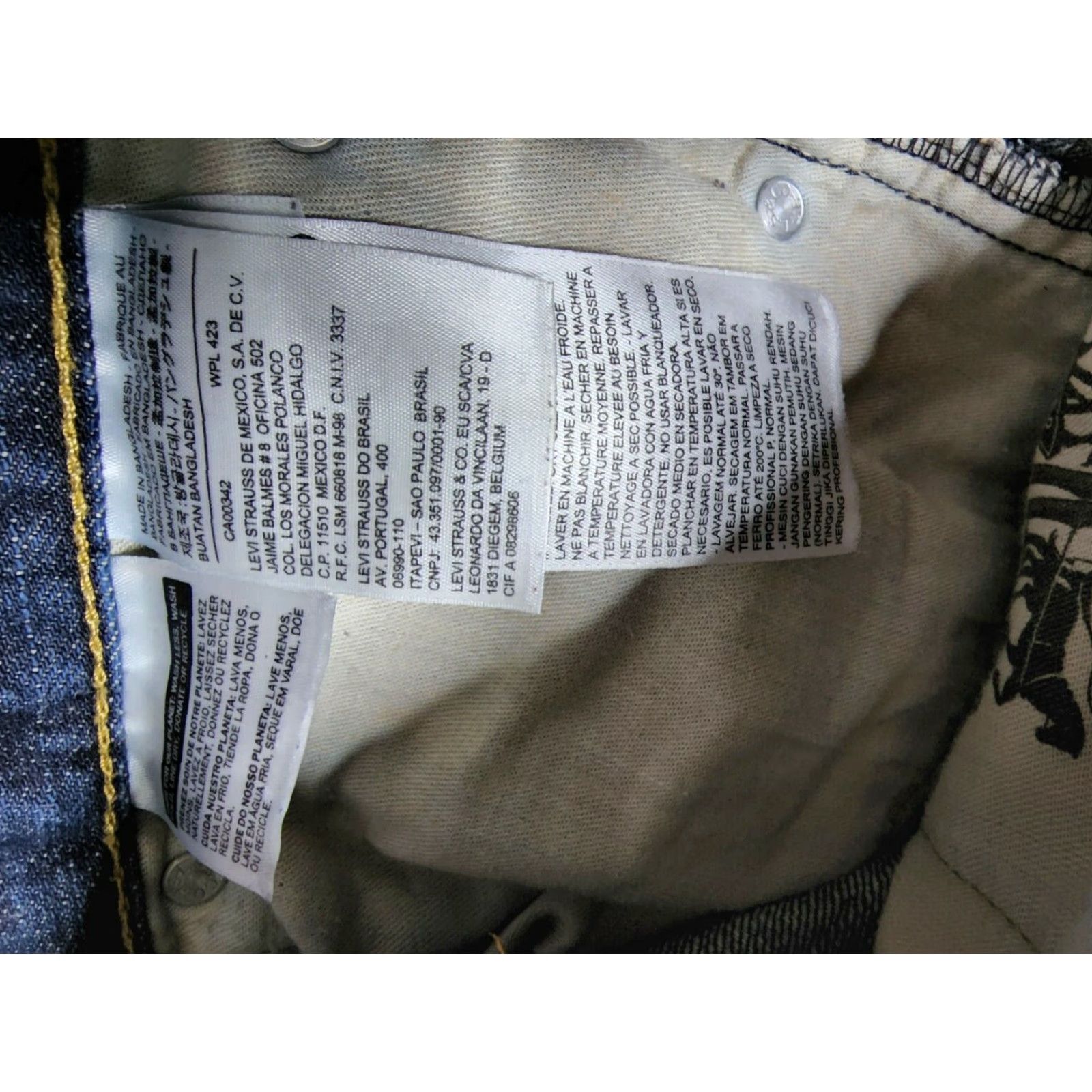 Levi's Levi's 569 Shorts Mens 32 Denim Dark Wash Blue Regular Size US 32 / EU 48 - 6 Thumbnail