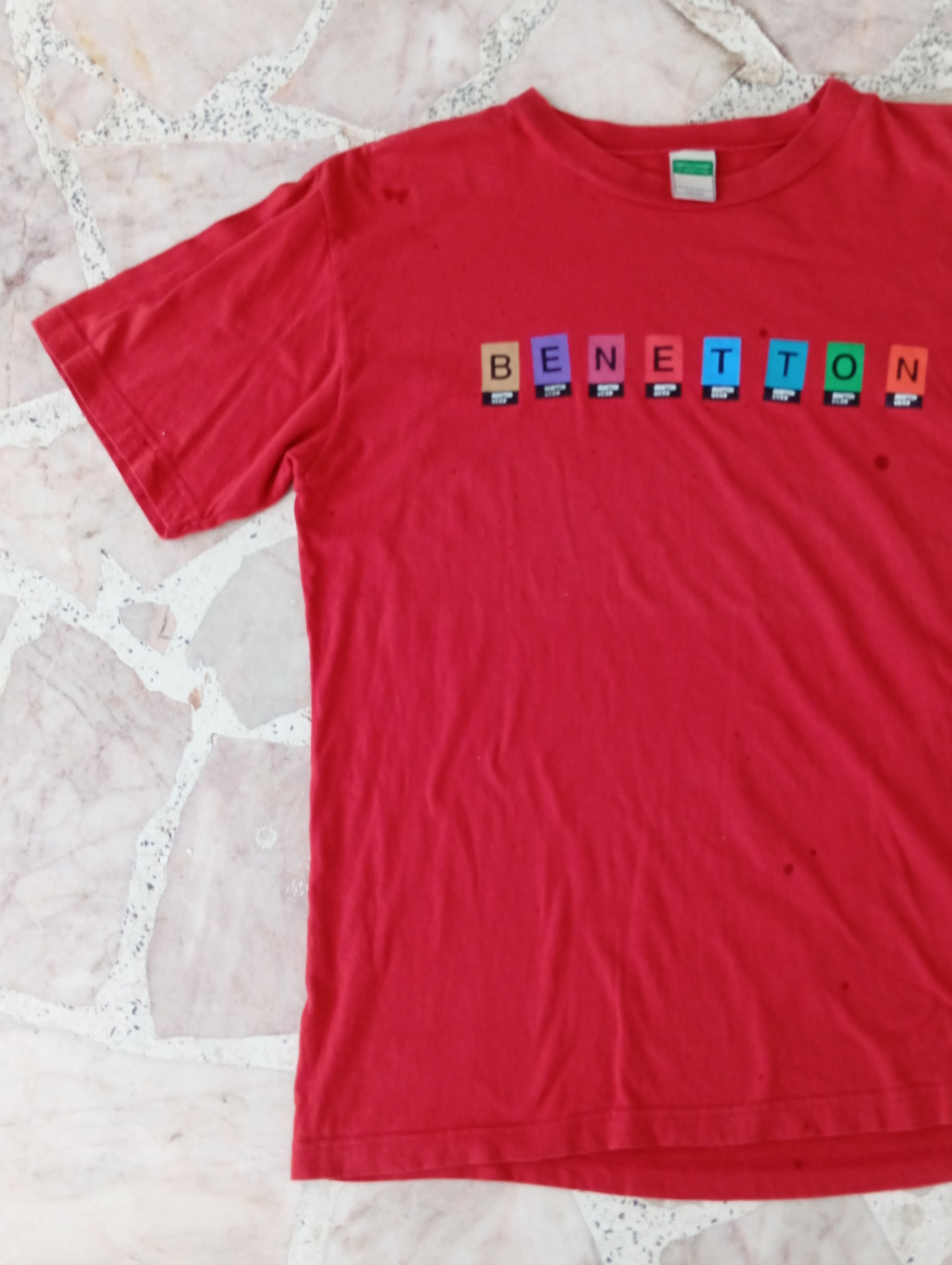 United Colors Of Benetton Benetton Tee Size US M / EU 48-50 / 2 - 2 Thumbnail