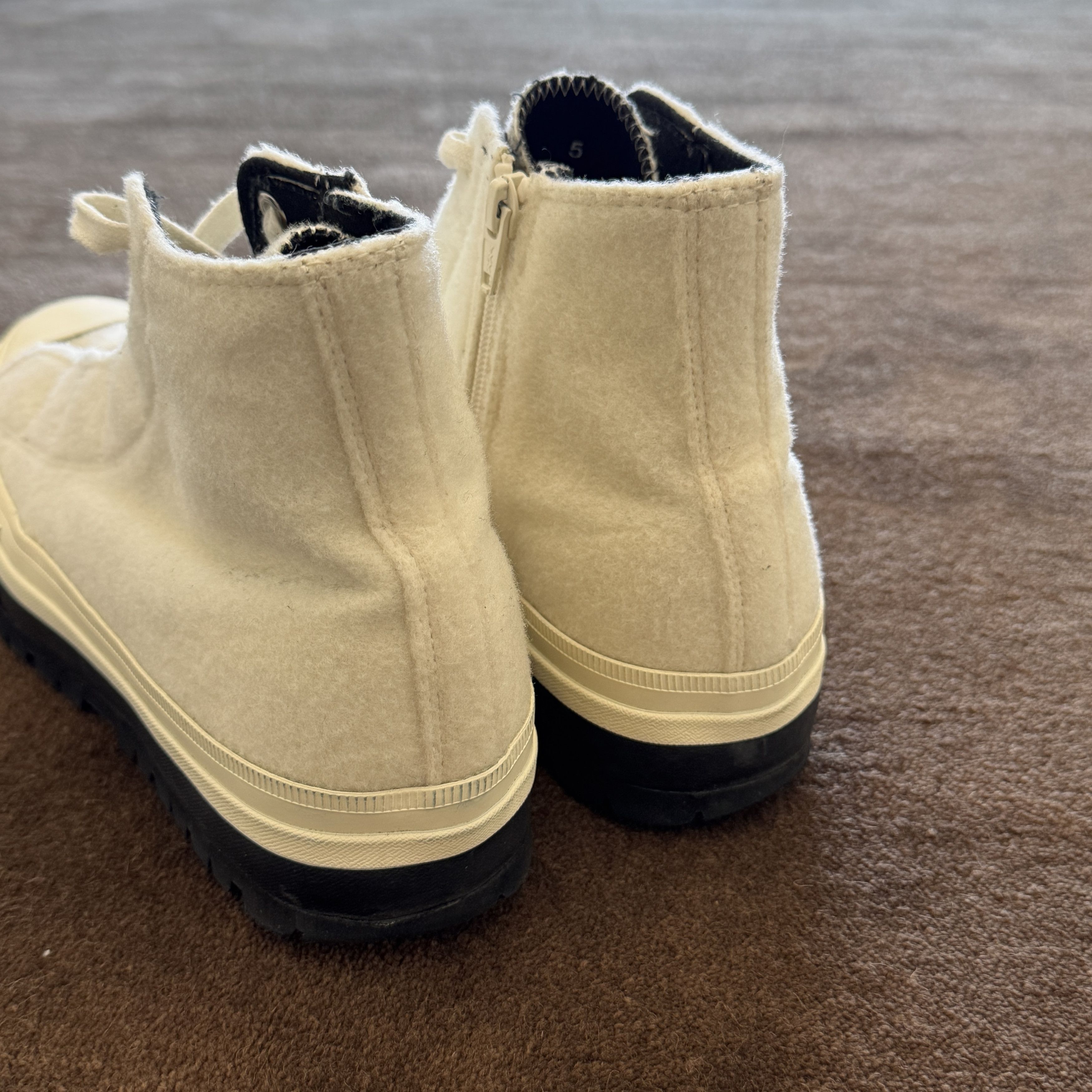 Yohji Yamamoto Yohji Yamamoto Pour Homme Wool Mosser Beacer High Size US 10.5 / EU 43-44 - 4 Thumbnail