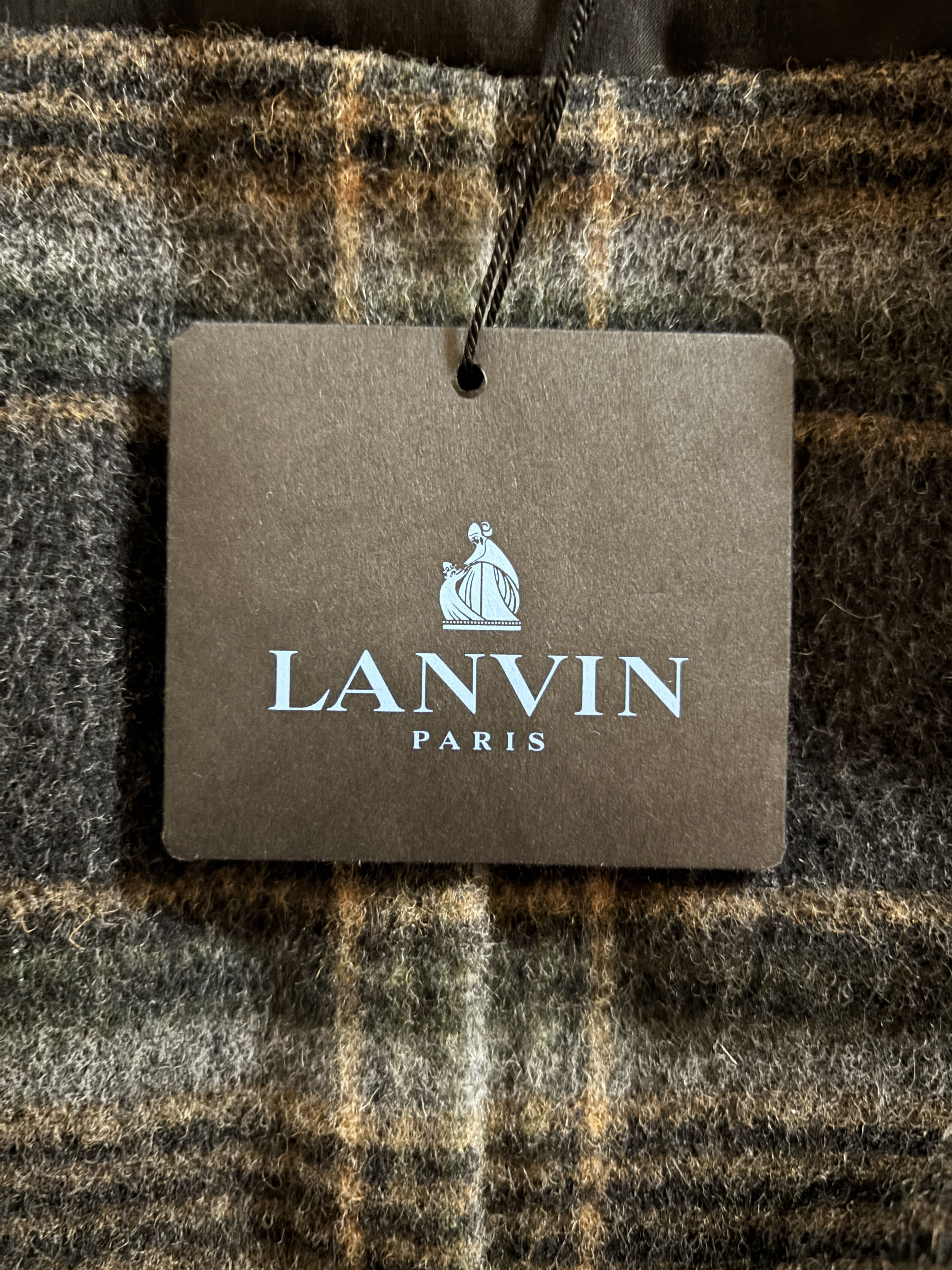 Lanvin Lanvin Virgin Wool Varsity Jacket Blk SZ L (US40/IT50) 🔥 Size US L / EU 52-54 / 3 - 6 Thumbnail