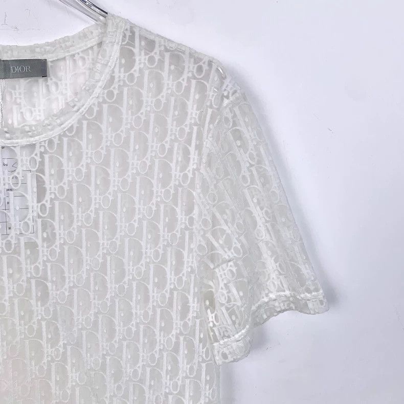 Dior Dior Gradient logo letter full-print round-neck short-sleev Size US S / EU 44-46 / 1 - 3 Thumbnail
