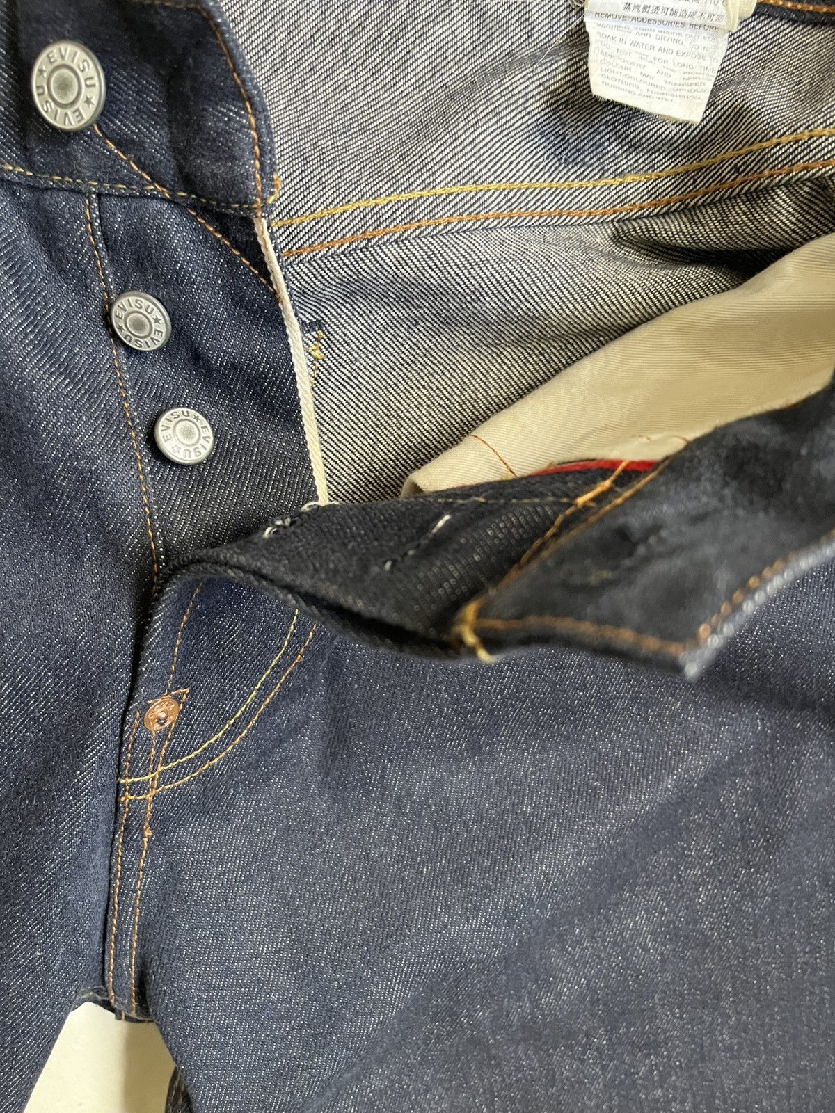 Evisu Evisu denim diacock slevedge jeans sz 34 Size US 34 / EU 50 - 14 Thumbnail