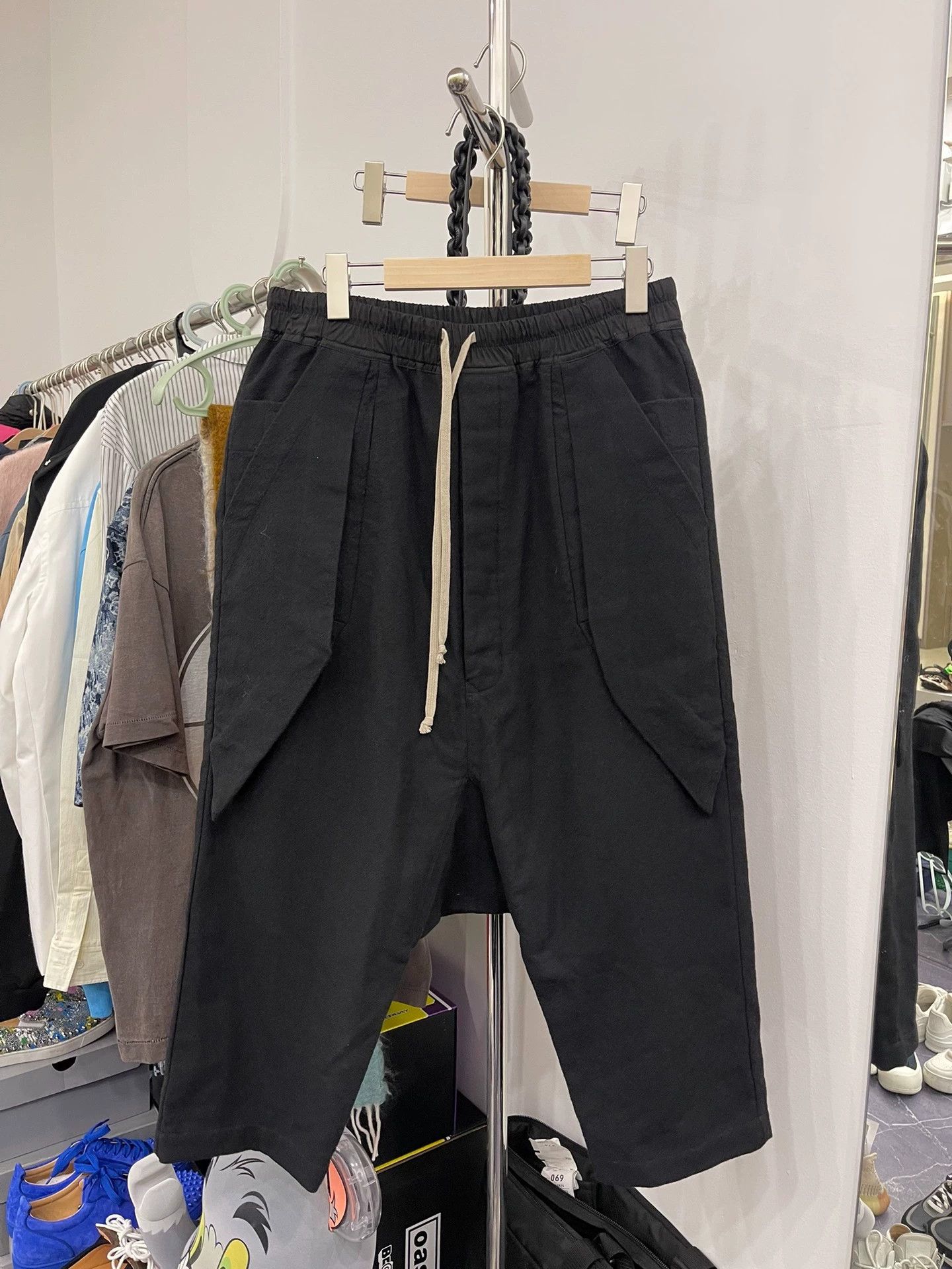 Rick Owens Rick Owens Wool crotch pants Size US 32 / EU 48 - 1 Thumbnail