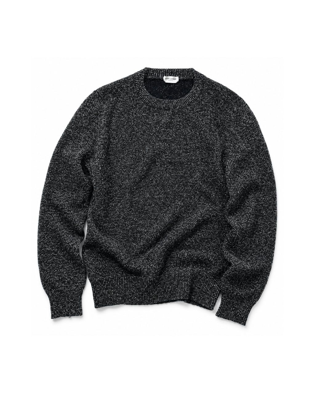 Saint Laurent Paris Saint Laurent Glitter Sweater - SS19 Size US S / EU 44-46 / 1 - 1 Thumbnail