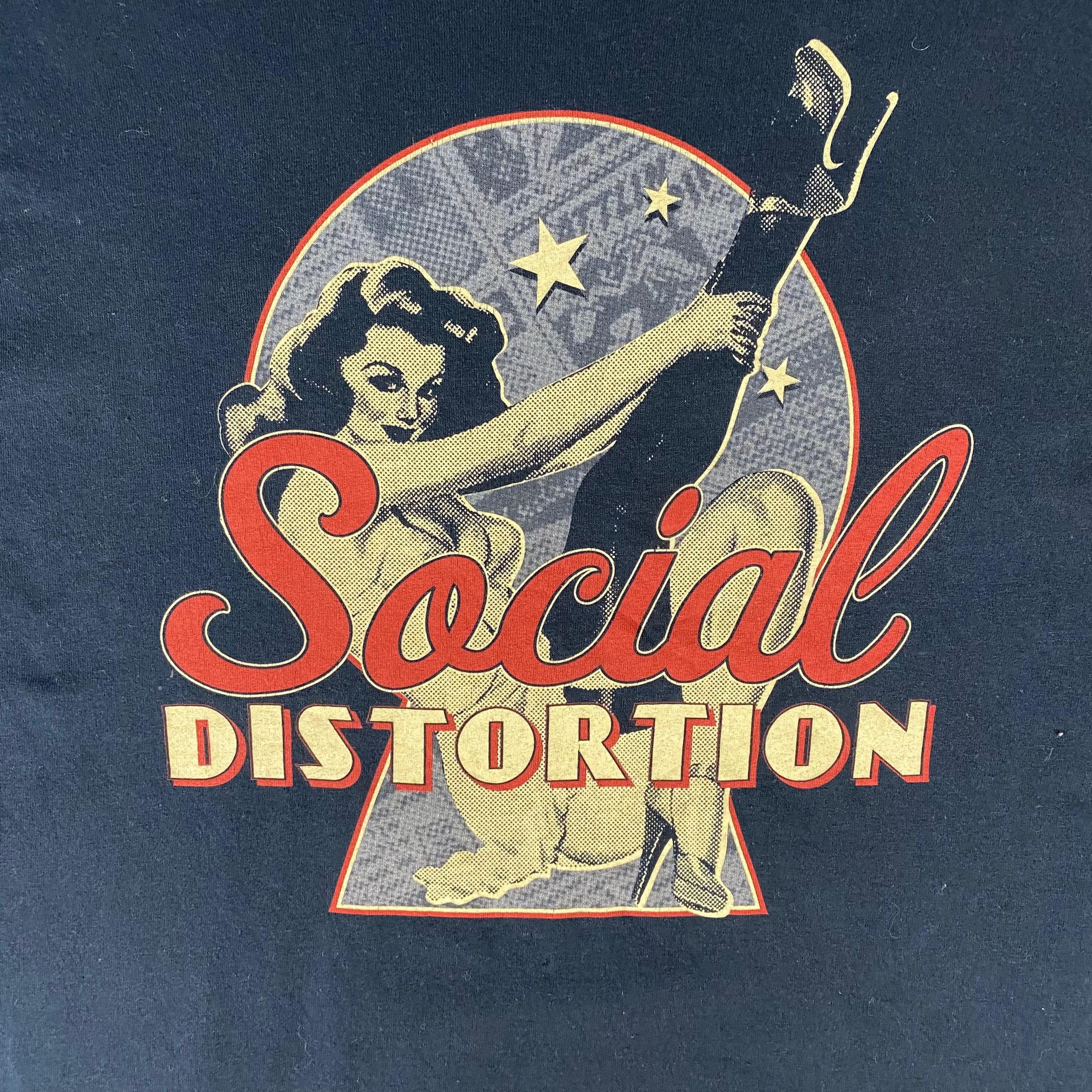 Band Tees Vintage Social Distortion Punk Band Tshirt Size US L / EU 52-54 / 3 - 3 Thumbnail