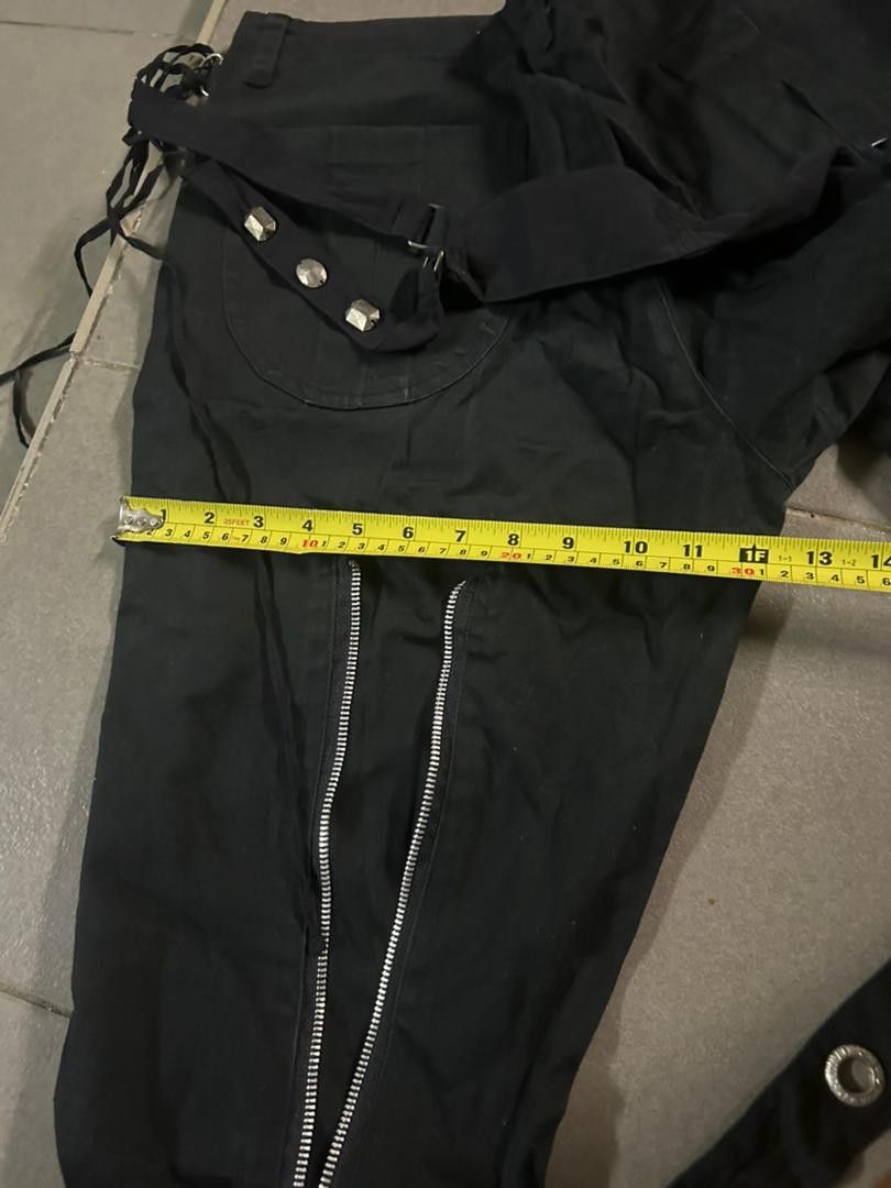Japanese Brand × Seditionaries × Vintage Japanese Seditionaries MAD Punk Bondage Parachute pants Size US 32 / EU 48 - 11 Thumbnail