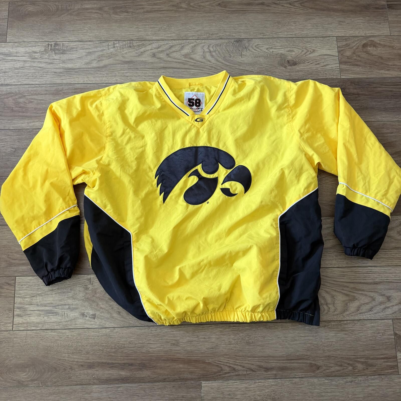 Other Vintage Iowa Hawkeyes Pullover Windbreaker 58 Sports XXL Size US XXL / EU 58 / 5 - 1 Thumbnail
