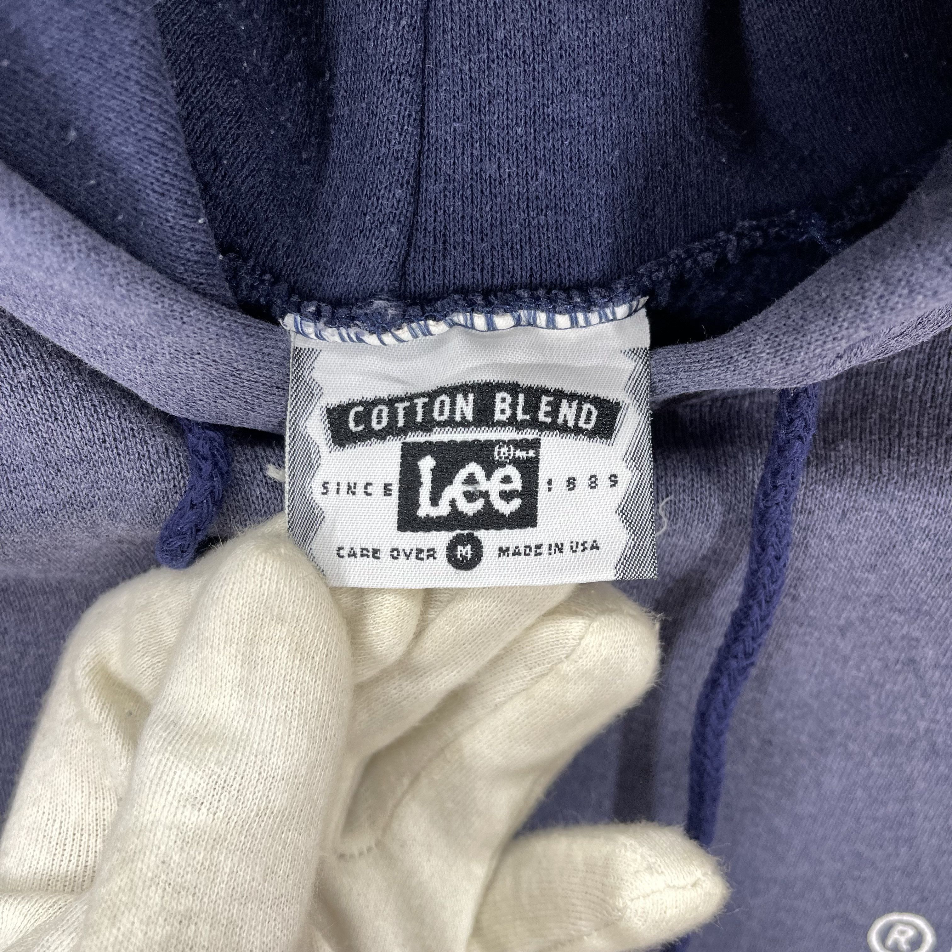 Lee 90s Vintage LEE Faded Hoodie Pullover #1356/AU Size US S / EU 44-46 / 1 - 7 Thumbnail