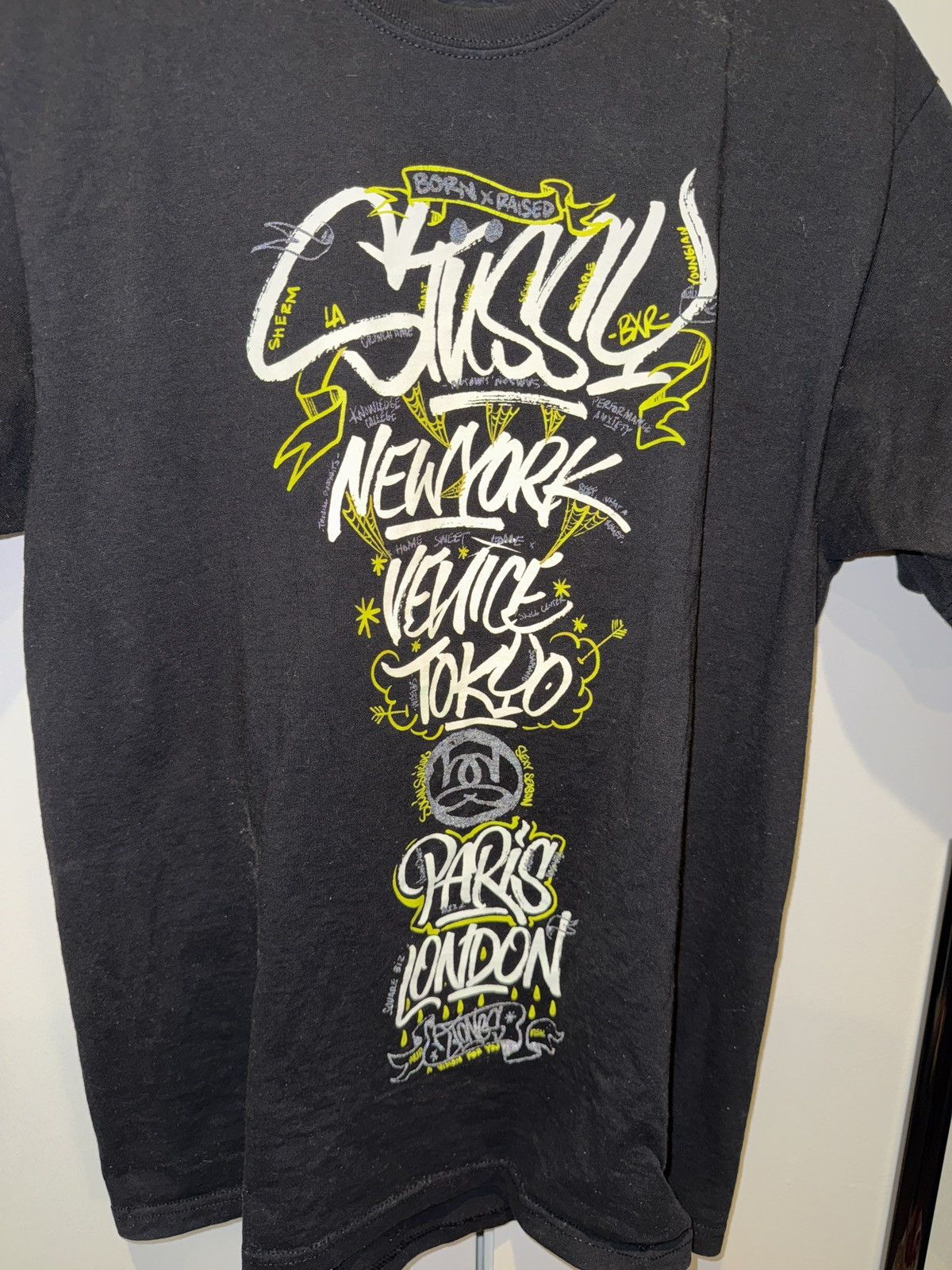 Born X Raised × Stussy Stussy x Born x Raised Handstyle Tee Medium Size US M / EU 48-50 / 2 - 3 Thumbnail