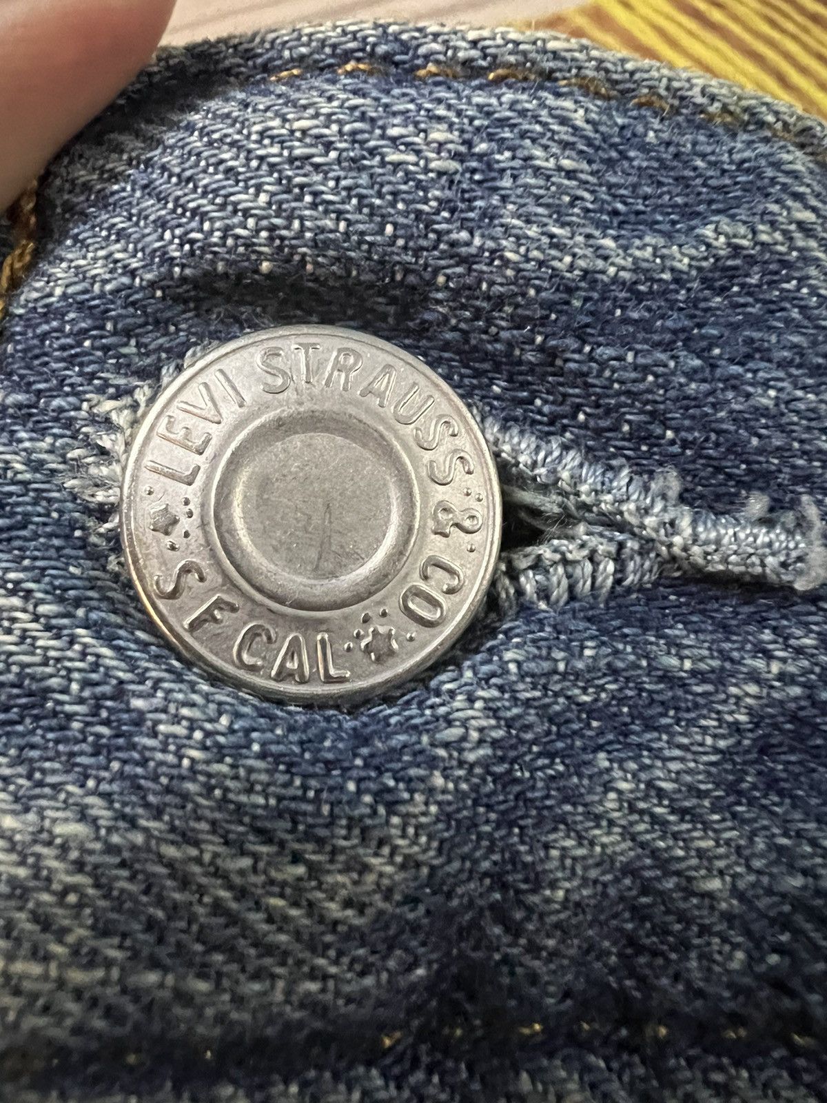 Levi's 💥FLARE💥VINTAGE LEVIS 512 DISTRESSED JEANS VERY RARE Size US 32 / EU 48 - 10 Thumbnail