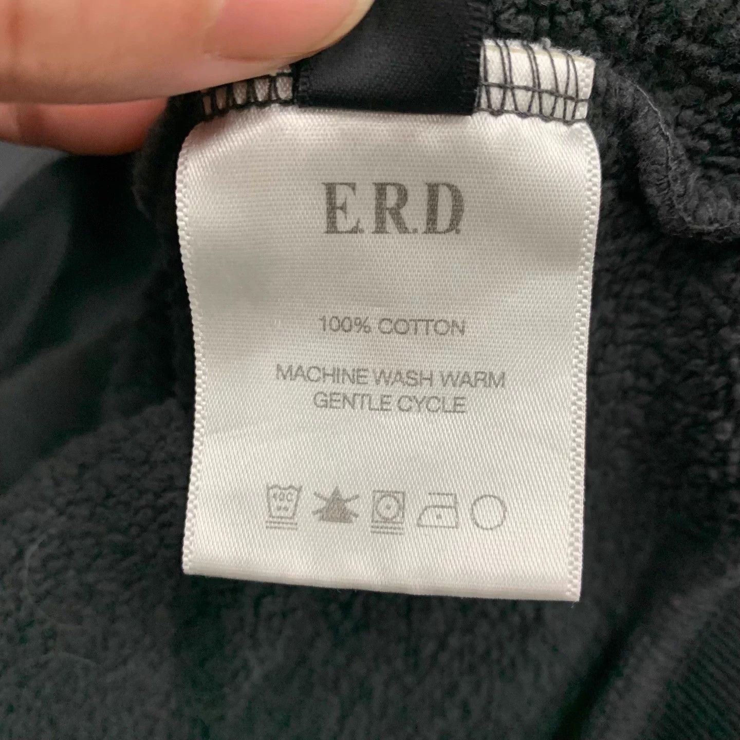 Enfants Riches Deprimes ERD Washed Black Short Hoodie L Near MINT Size L / US 10 / IT 46 - 7 Thumbnail