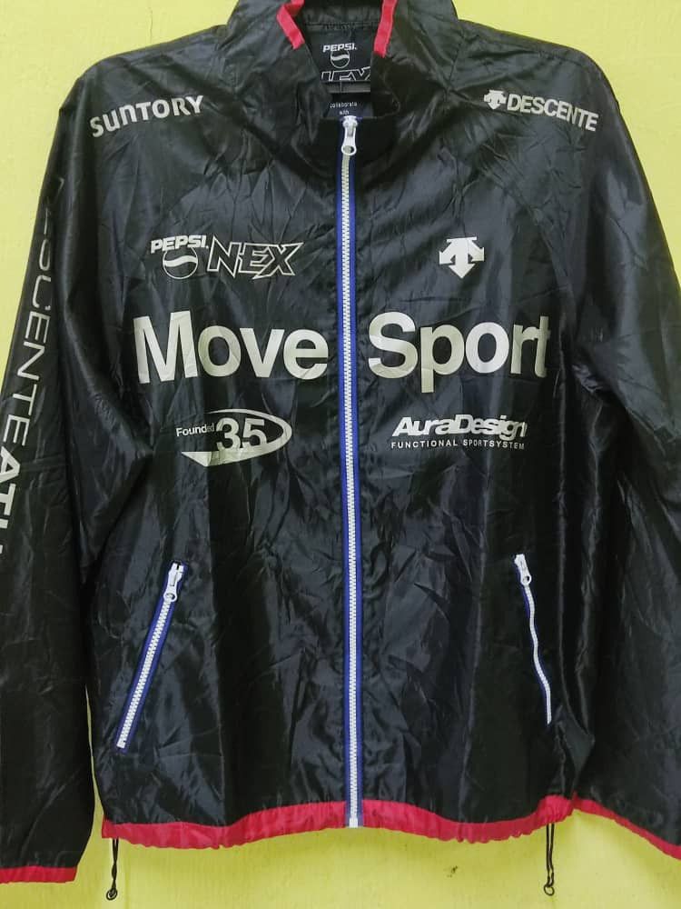 Descente Descente x Pepsi nilon Jacket full logo Size US M / EU 48-50 / 2 - 3 Thumbnail