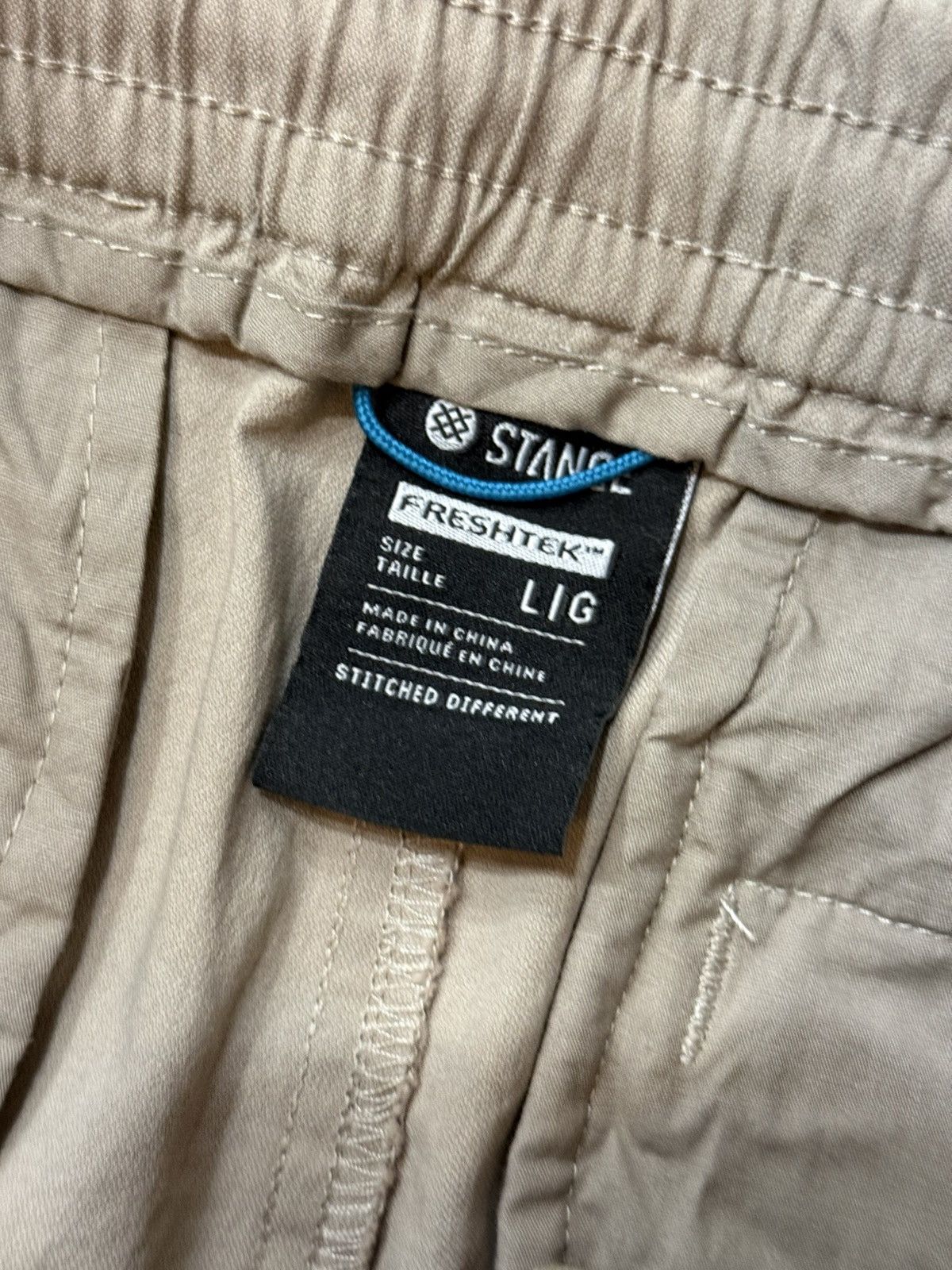 Stance Socks Stance Compound Chino Shorts Freshtek String Grey Sz L Large Size US 36 / EU 52 - 4 Thumbnail