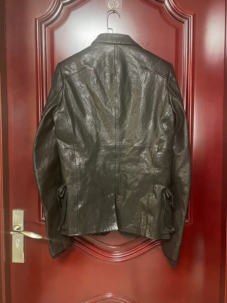 Haider Ackermann Haider Ackermann size 38 Asymmetric leather blazer jacket 2 Size US M / EU 48-50 / 2 - 3 Thumbnail