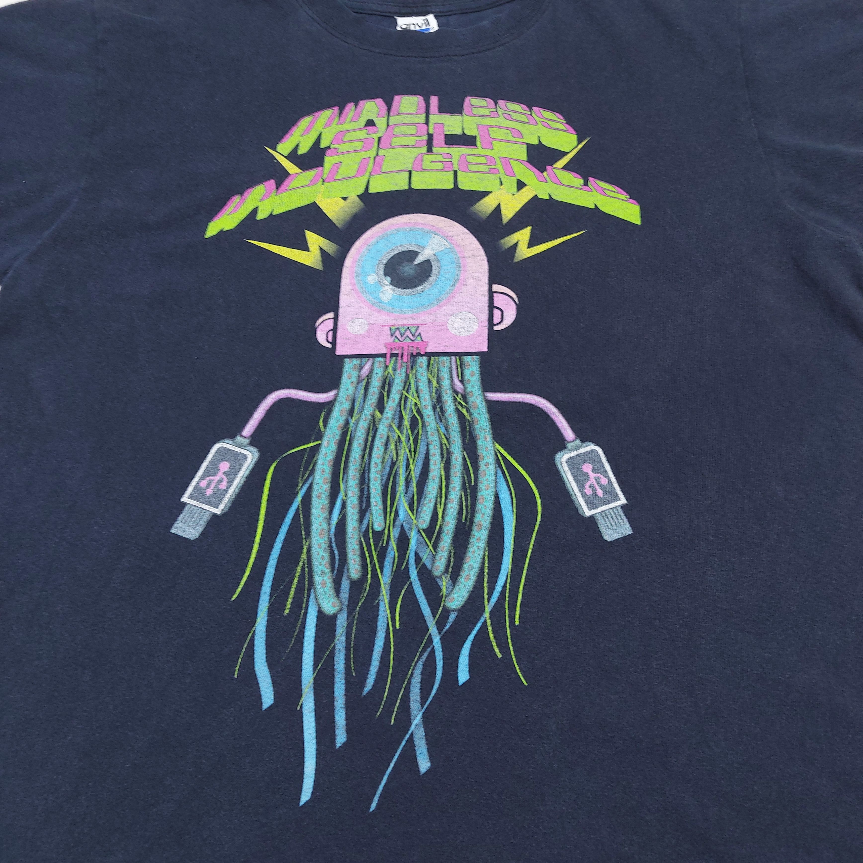 Band Tees Vintage 2007 Mindless Self Indulgence Band TEE Size US L / EU 52-54 / 3 - 8 Thumbnail