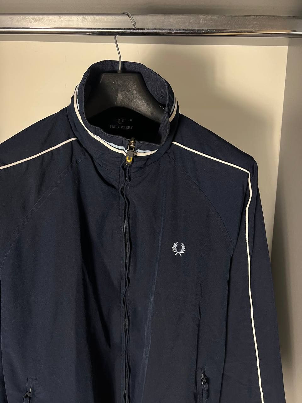 Fred Perry VINTAGE FRED PERRY FULL ZIP LIGHT JACKET CASUAL RETRO Y2K Size US M / EU 48-50 / 2 - 3 Thumbnail